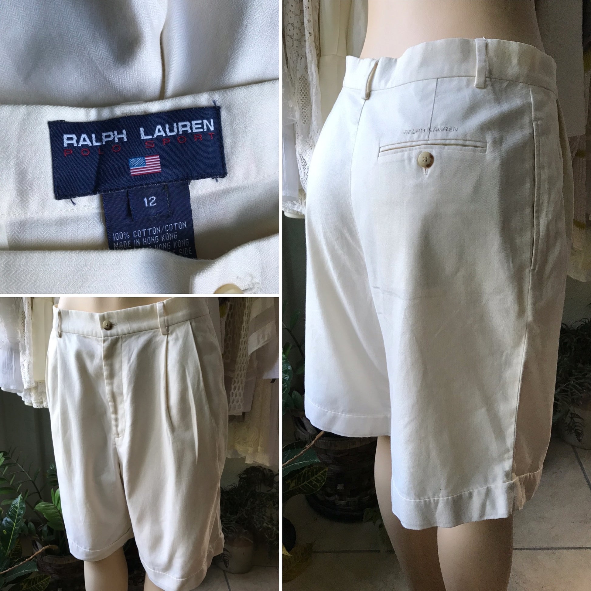 Ralph Lauren Soft 100% Cotton Relaxed Shorts
