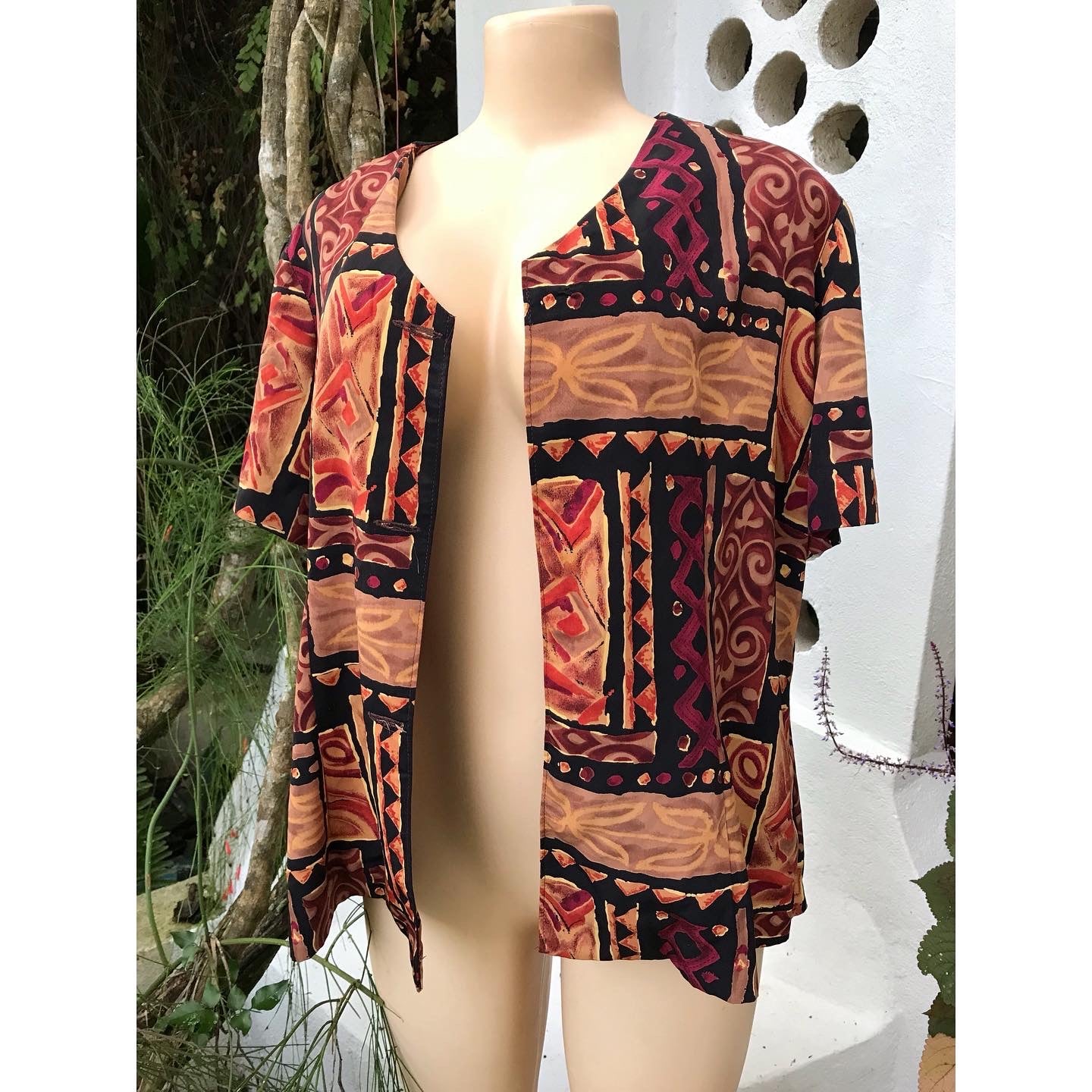 Vintage Afro Print Shirt