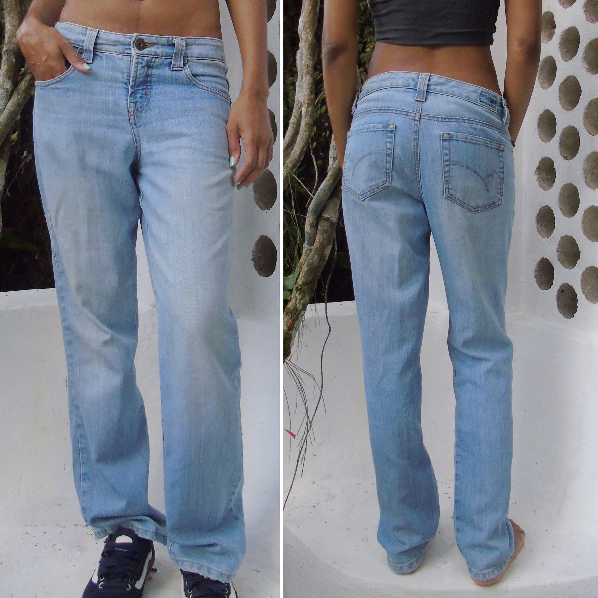 Light Wash Relaxed Denim Jean