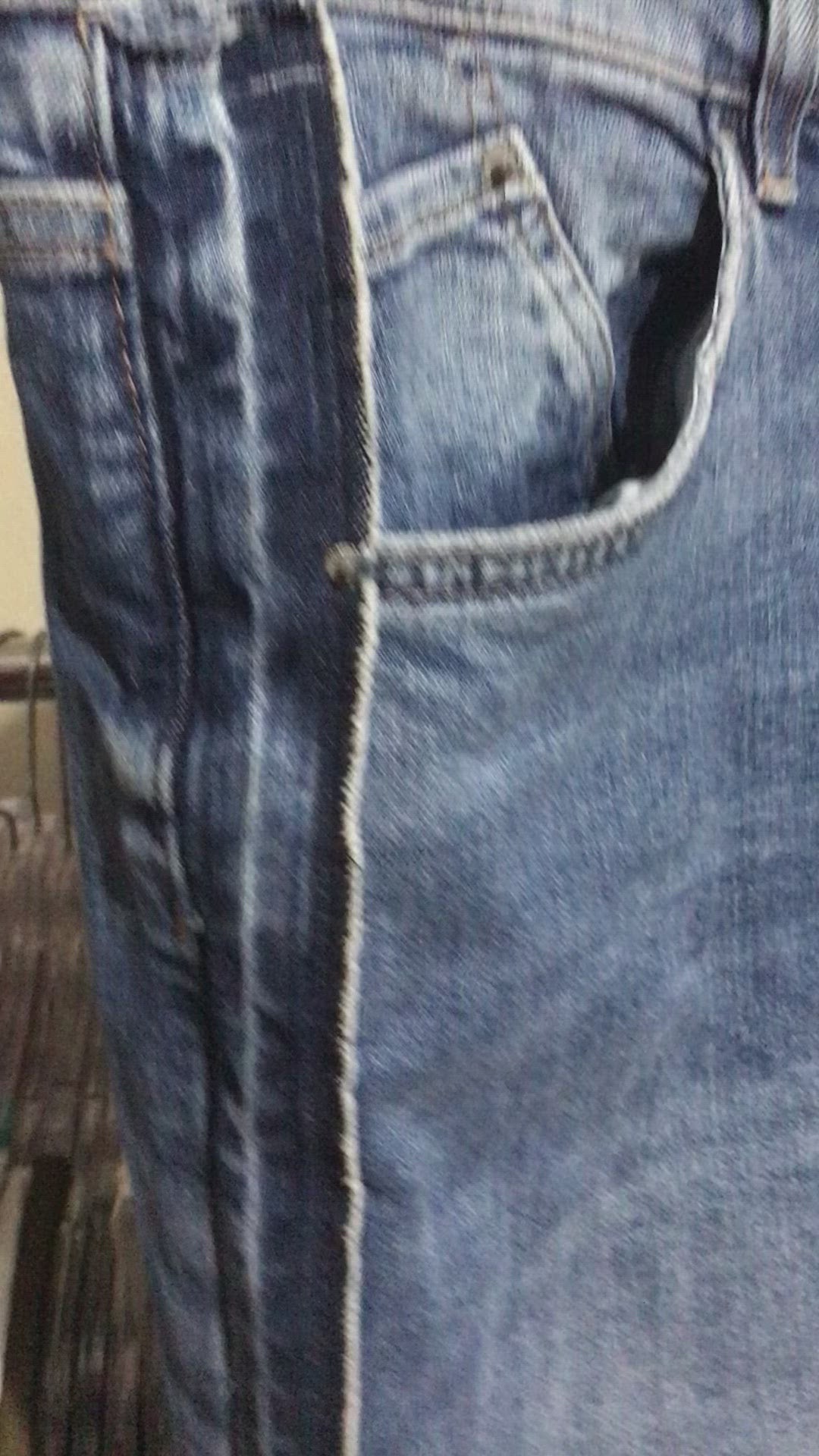 PLUS Boyfriend Jeans Blue Strip
