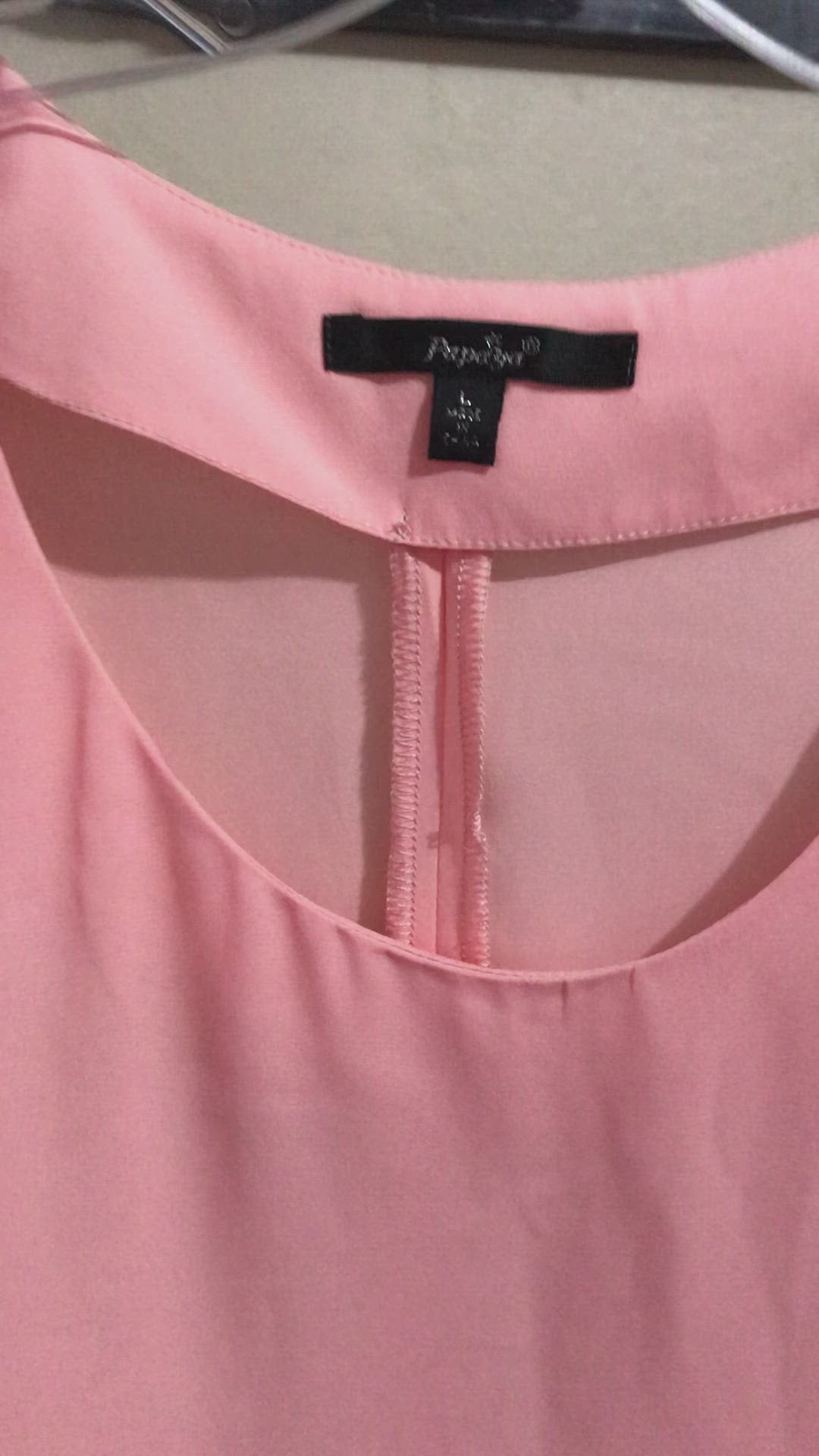 Blush Pink Work / Play Ruche Side Blouse - L