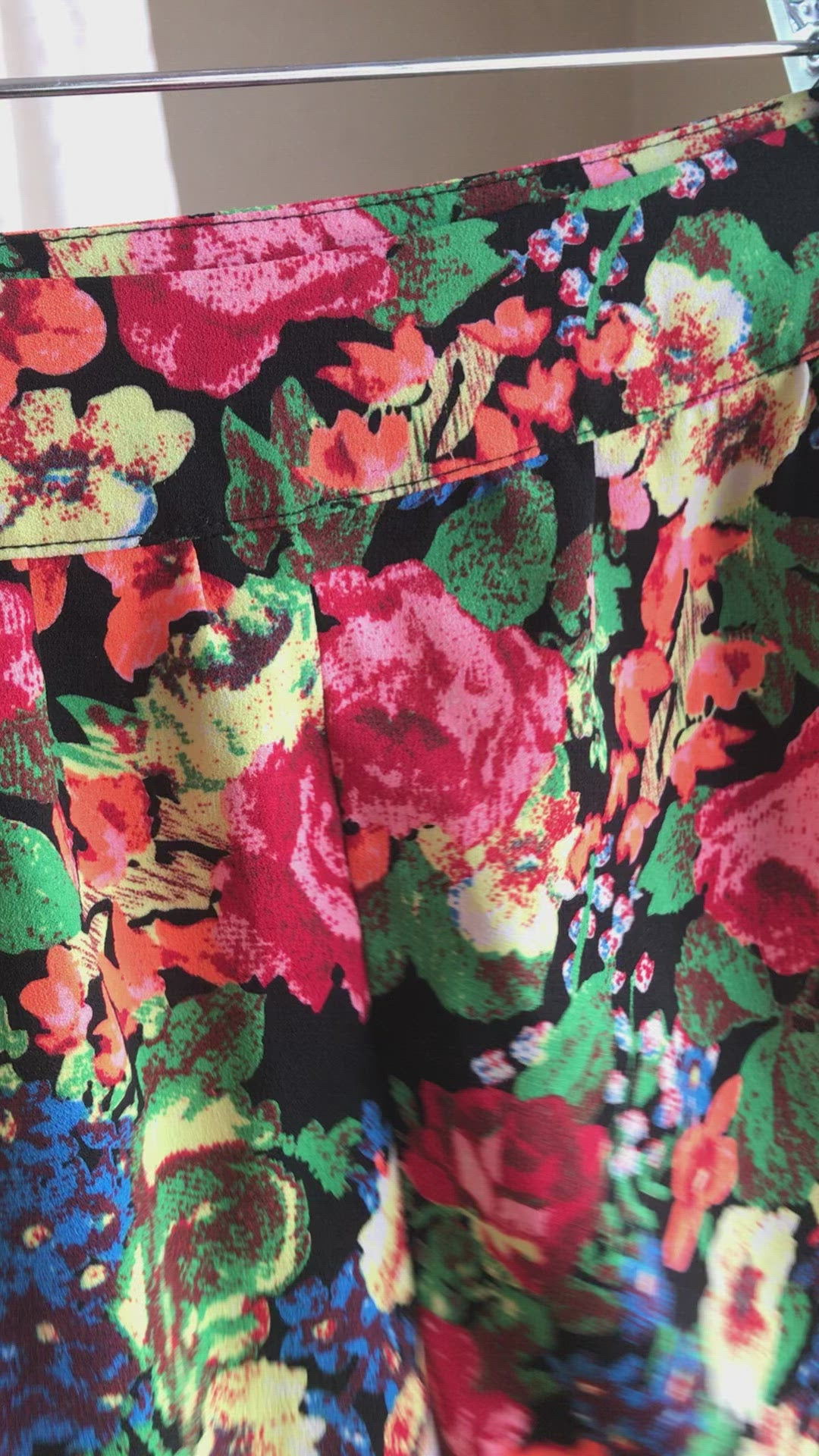 Bright Floral Pattern Shorts