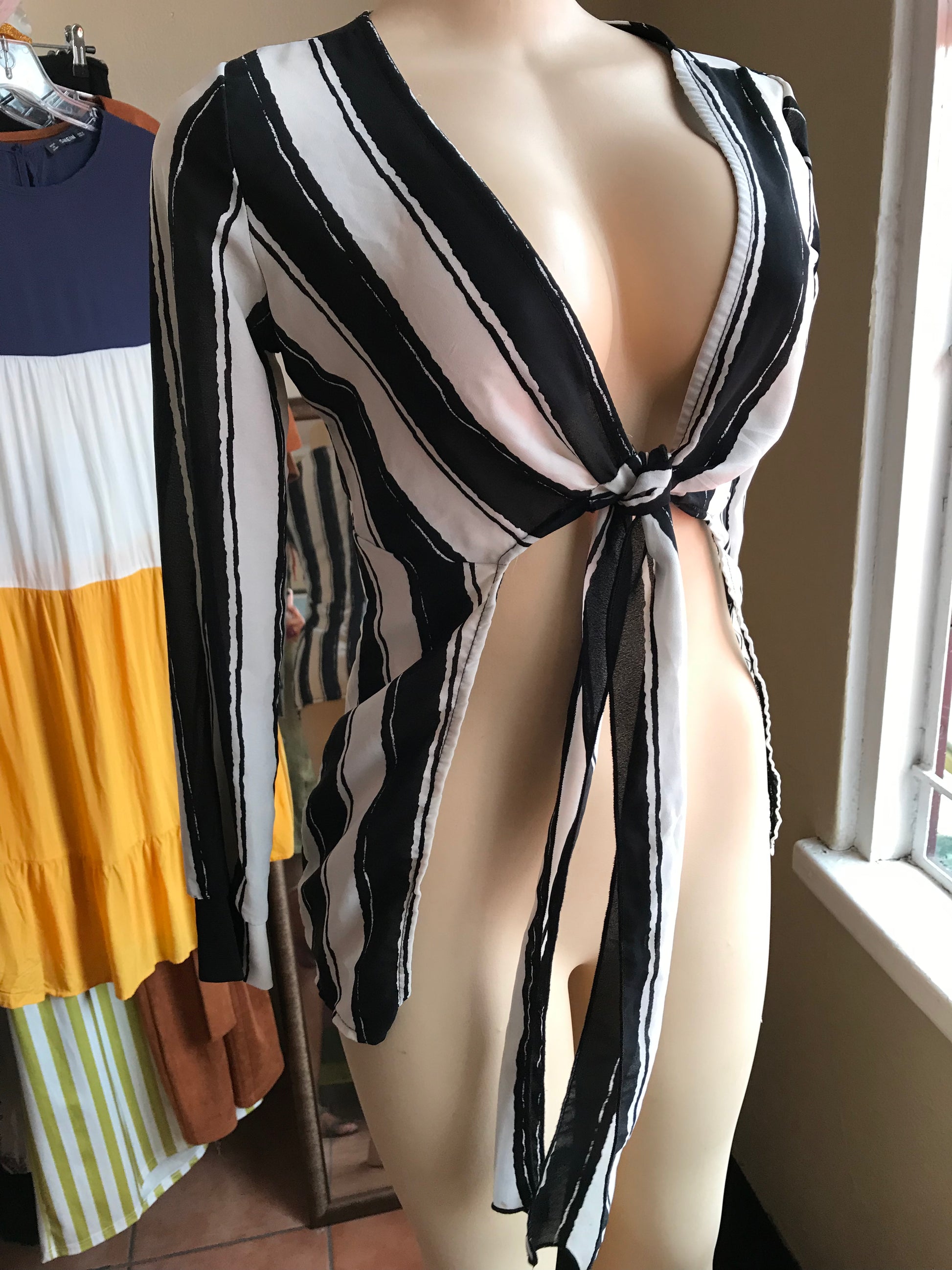 Fashion Nova Striped Top