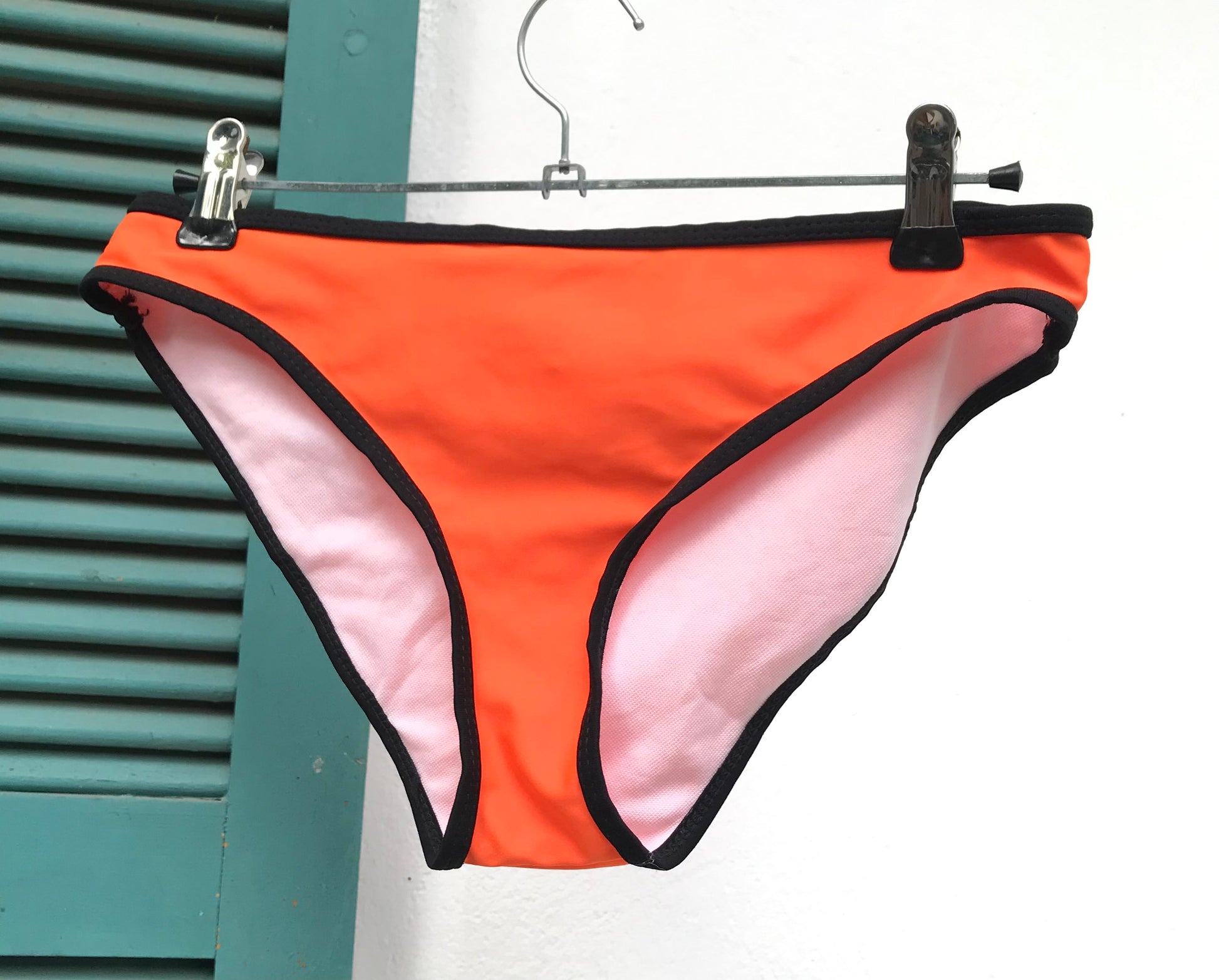 Neon Orange Bikini Bottom