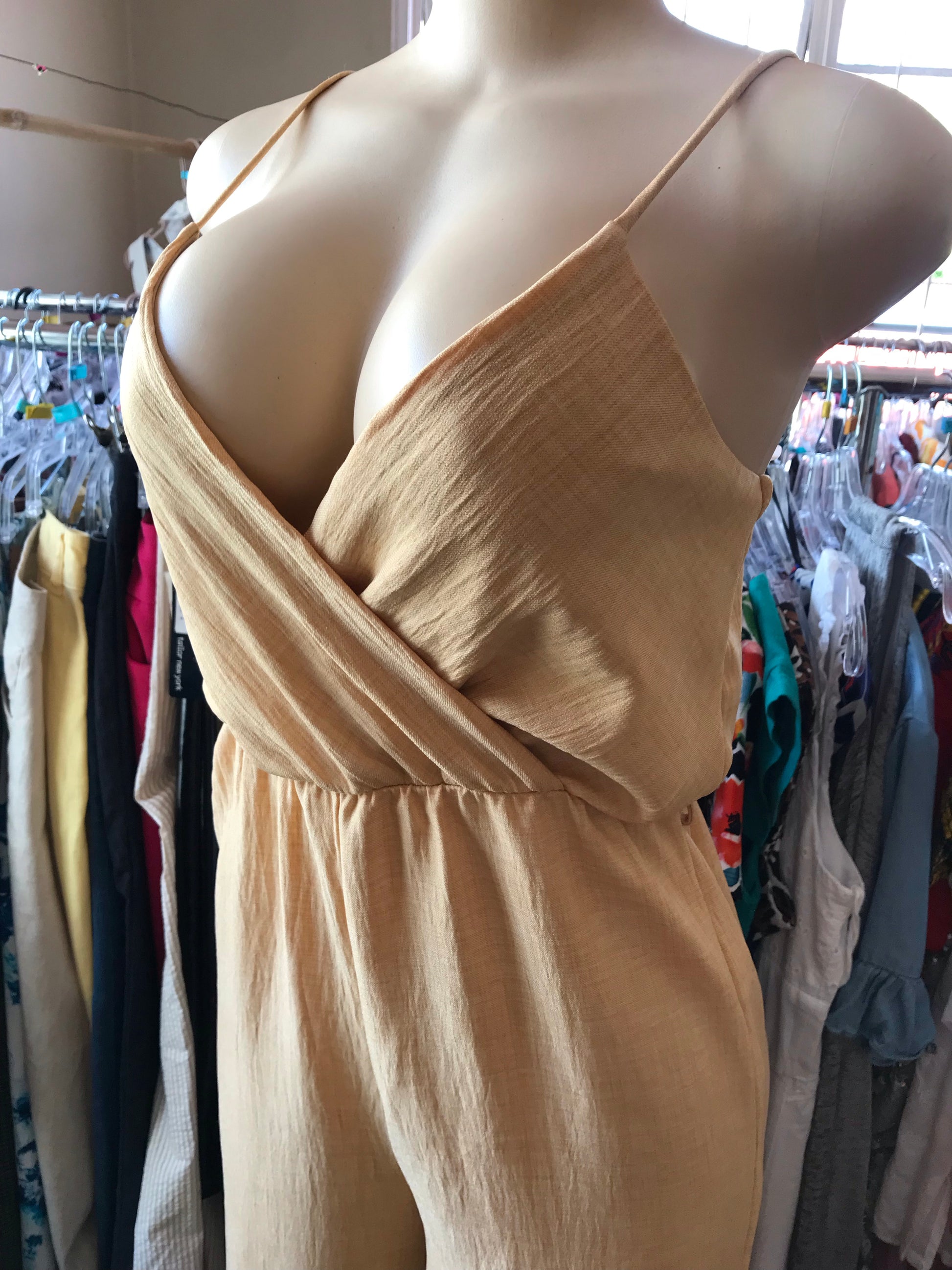 Mustard Yellow Soft Jumpsuit