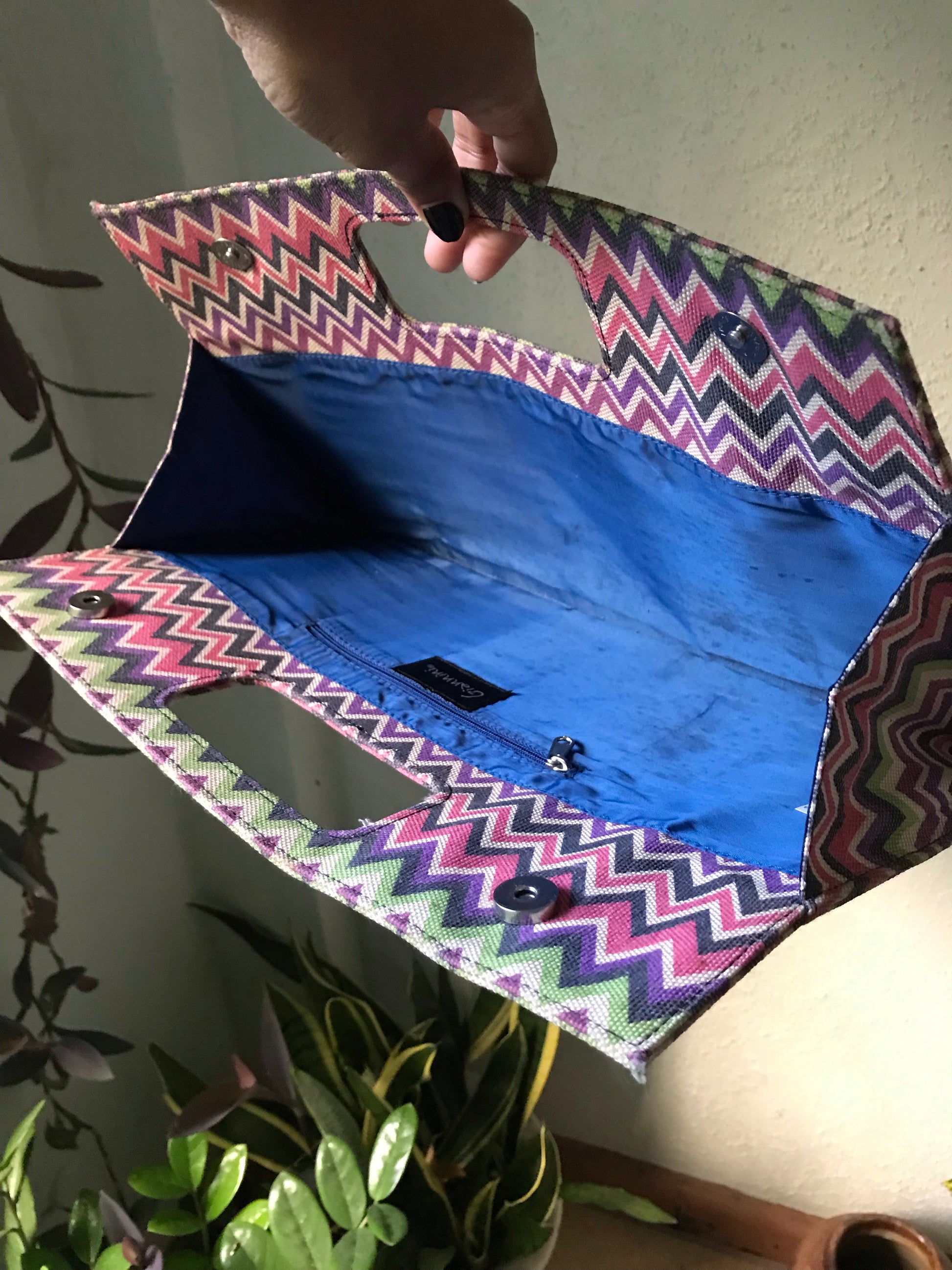 Zigzag Envelope Purse