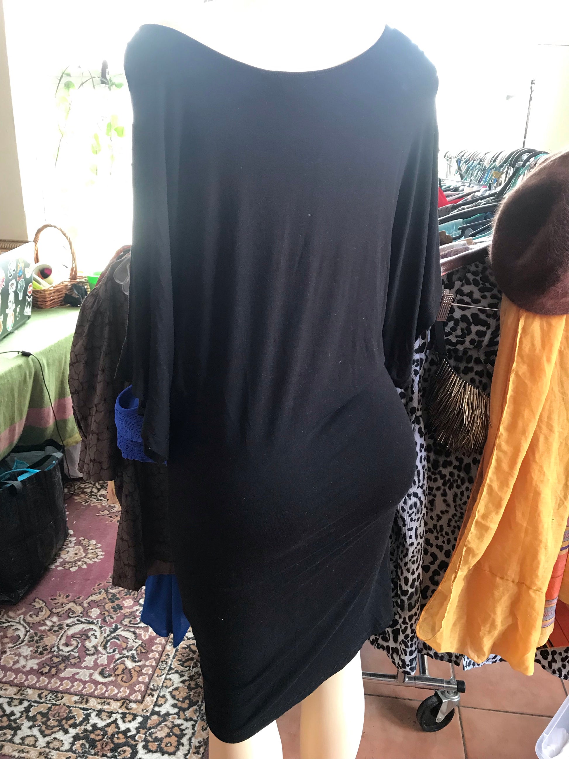 Basic Black Dress Stretchy