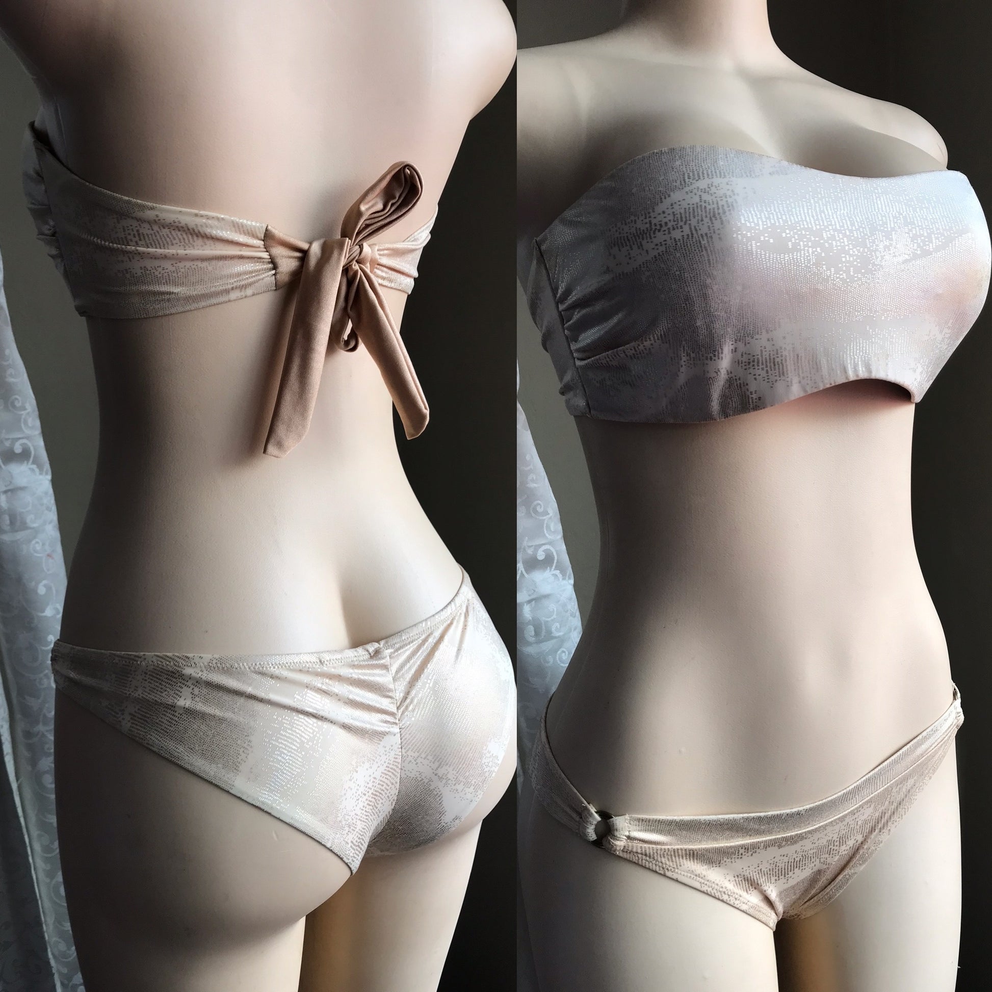 Gold Reflection Bikini Set