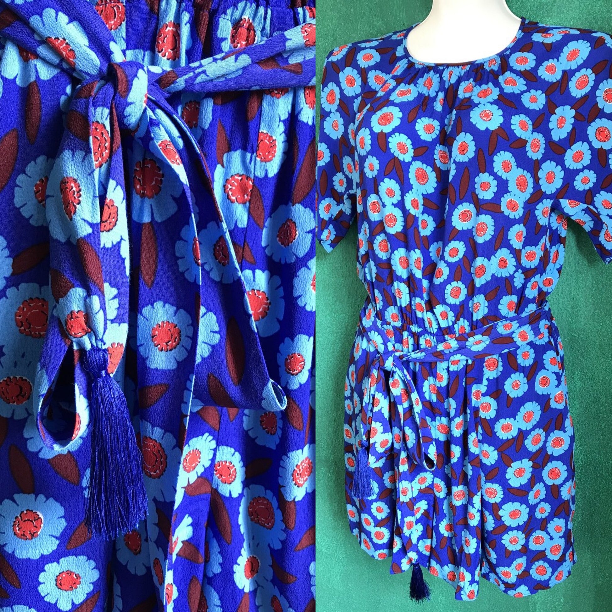New Kate Spade Blue Tangier Romper