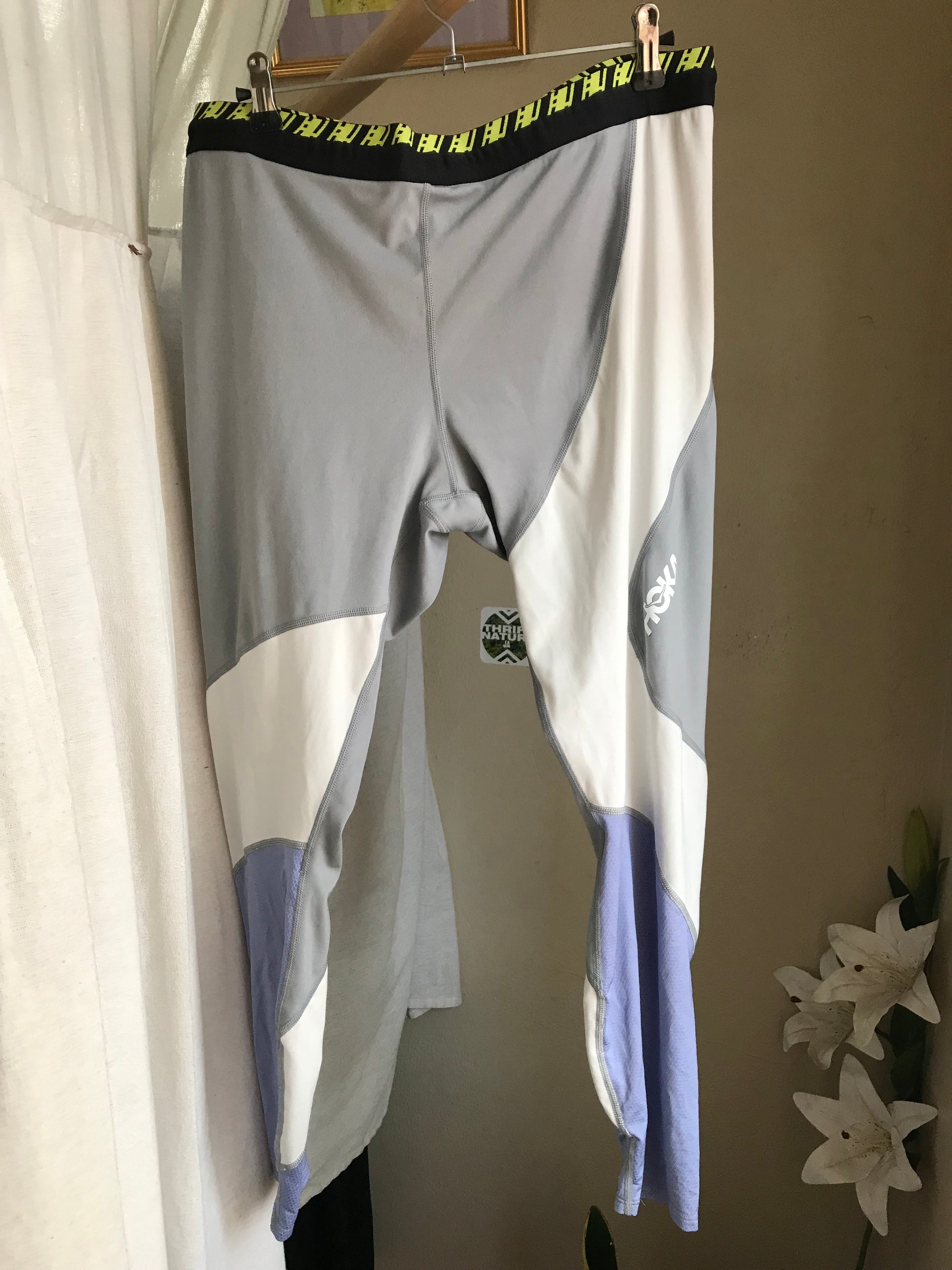 Grey blue exercise pants  /xl : 2x