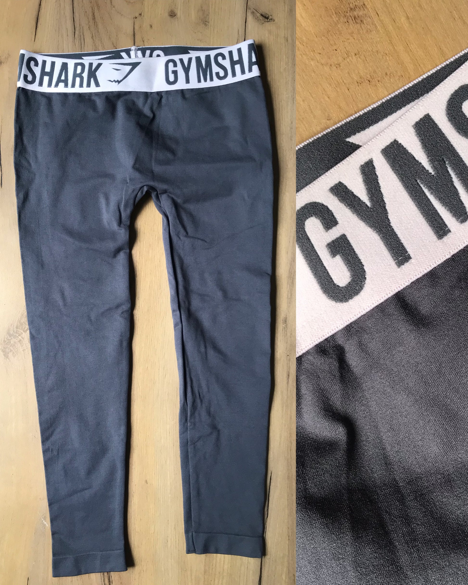 Gymshark grey exercise legging ::: 1 size