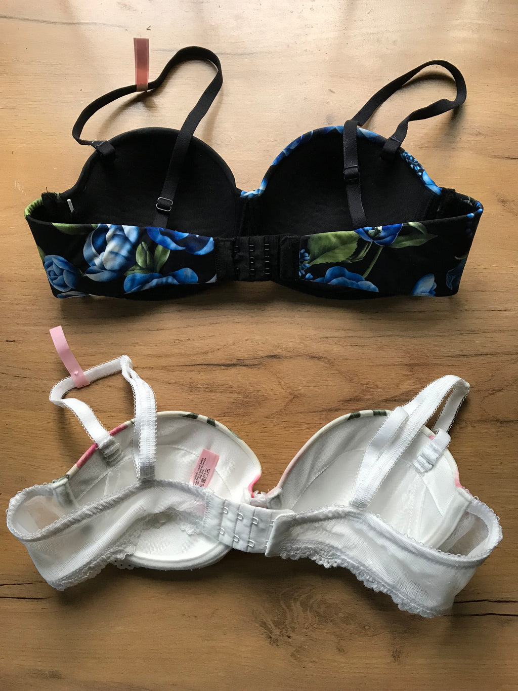 New 34B floral padded bras