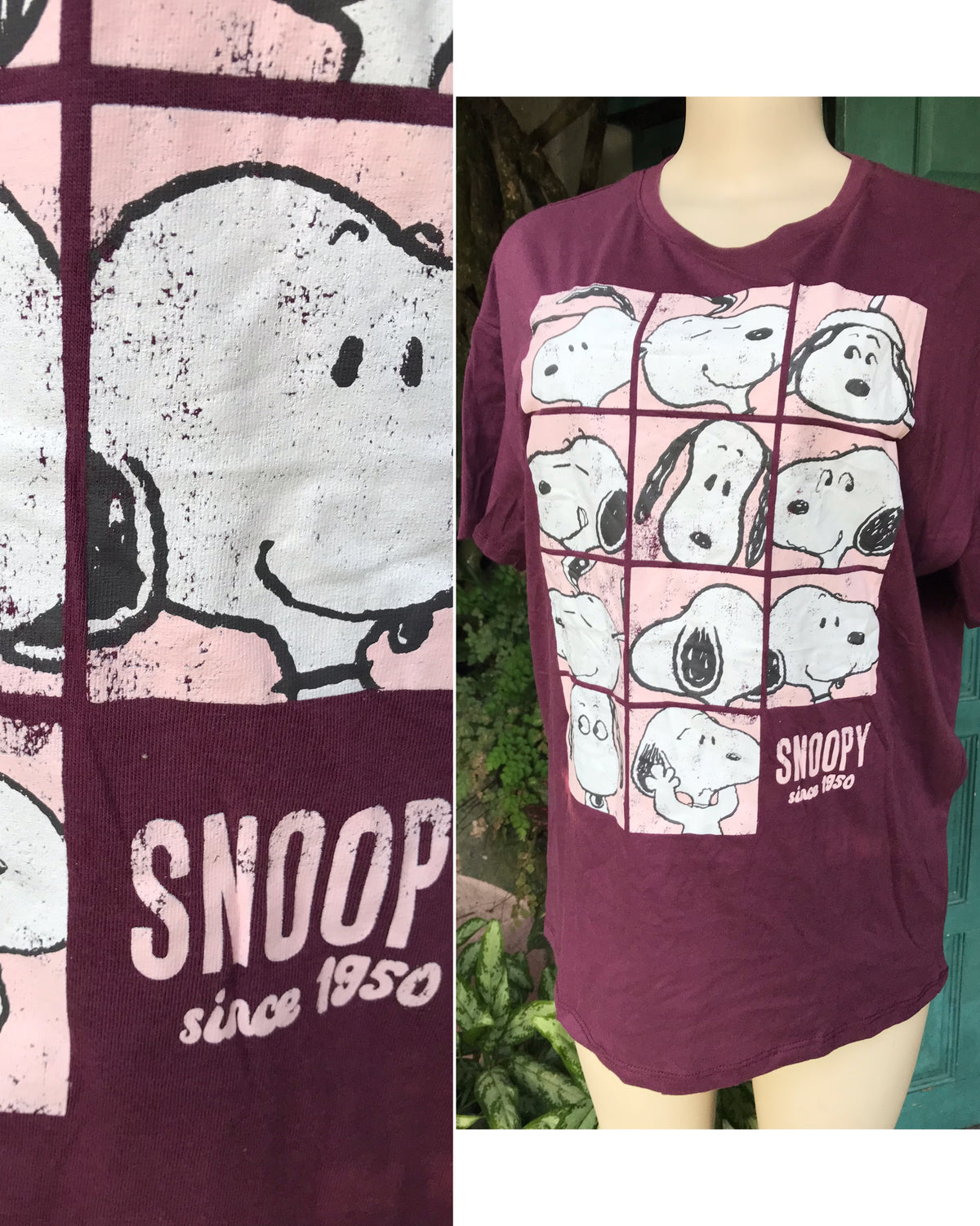 new snoopy graphic pop culture tee ;;;