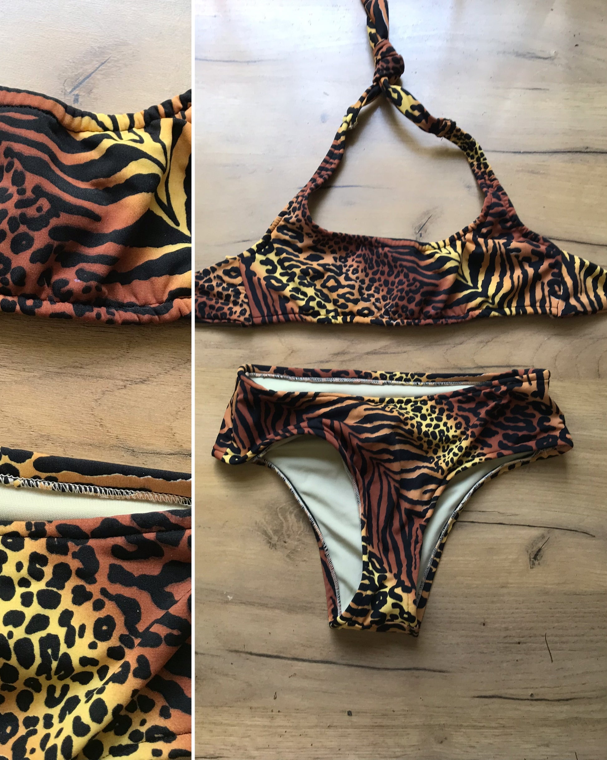 cheetah bikini   . s