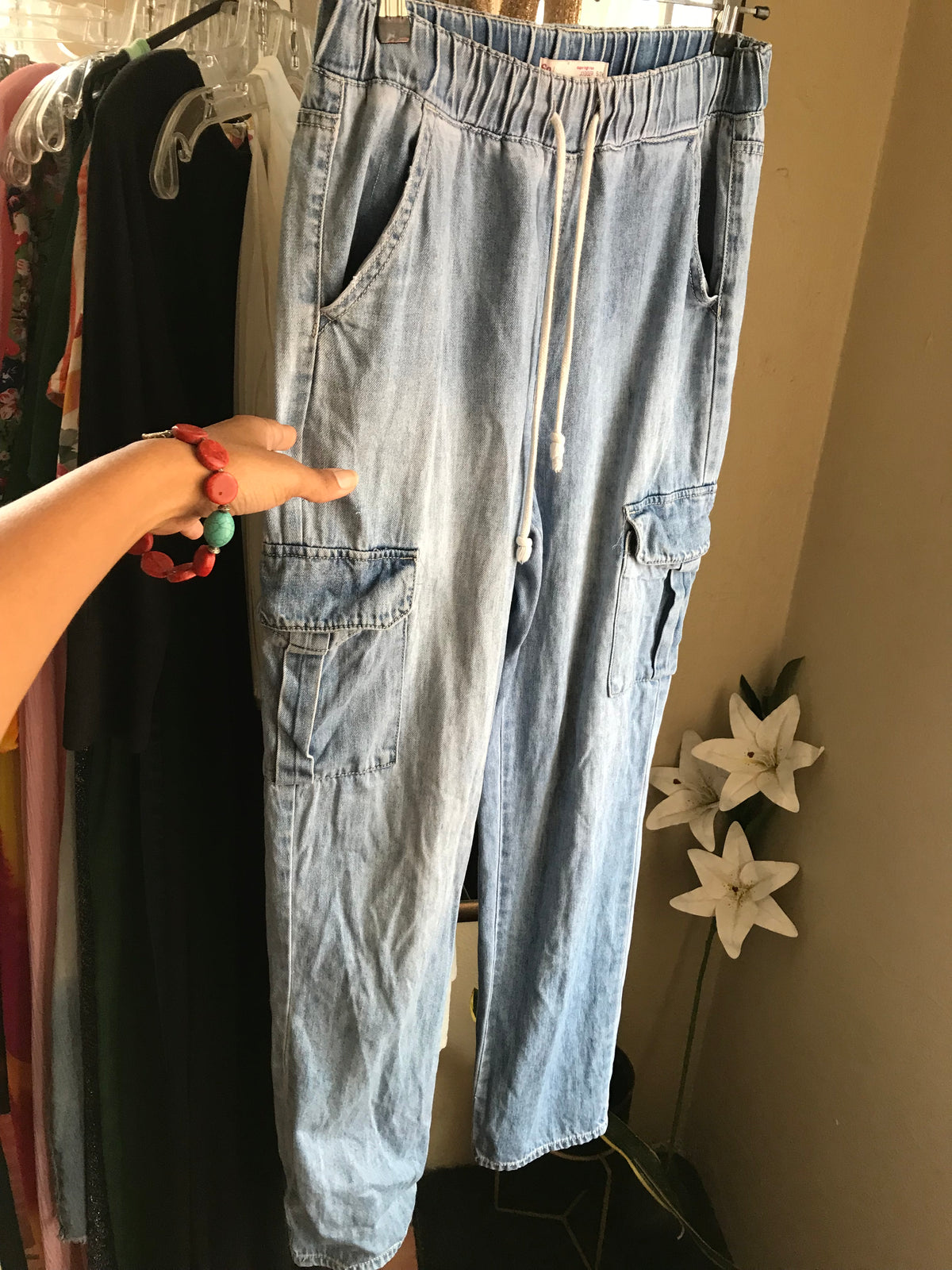 jean jogger size small