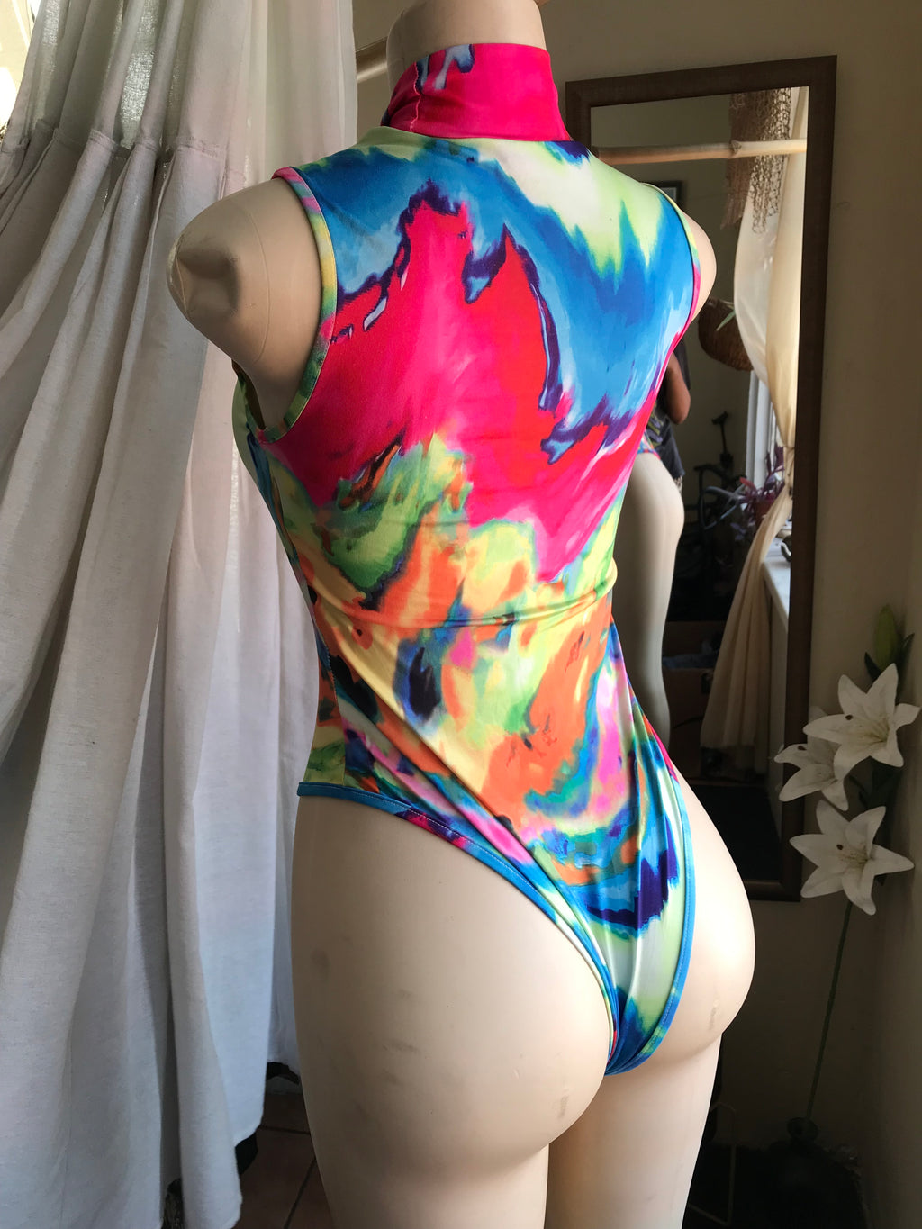Rainbow tie dye Bodysuit … s
