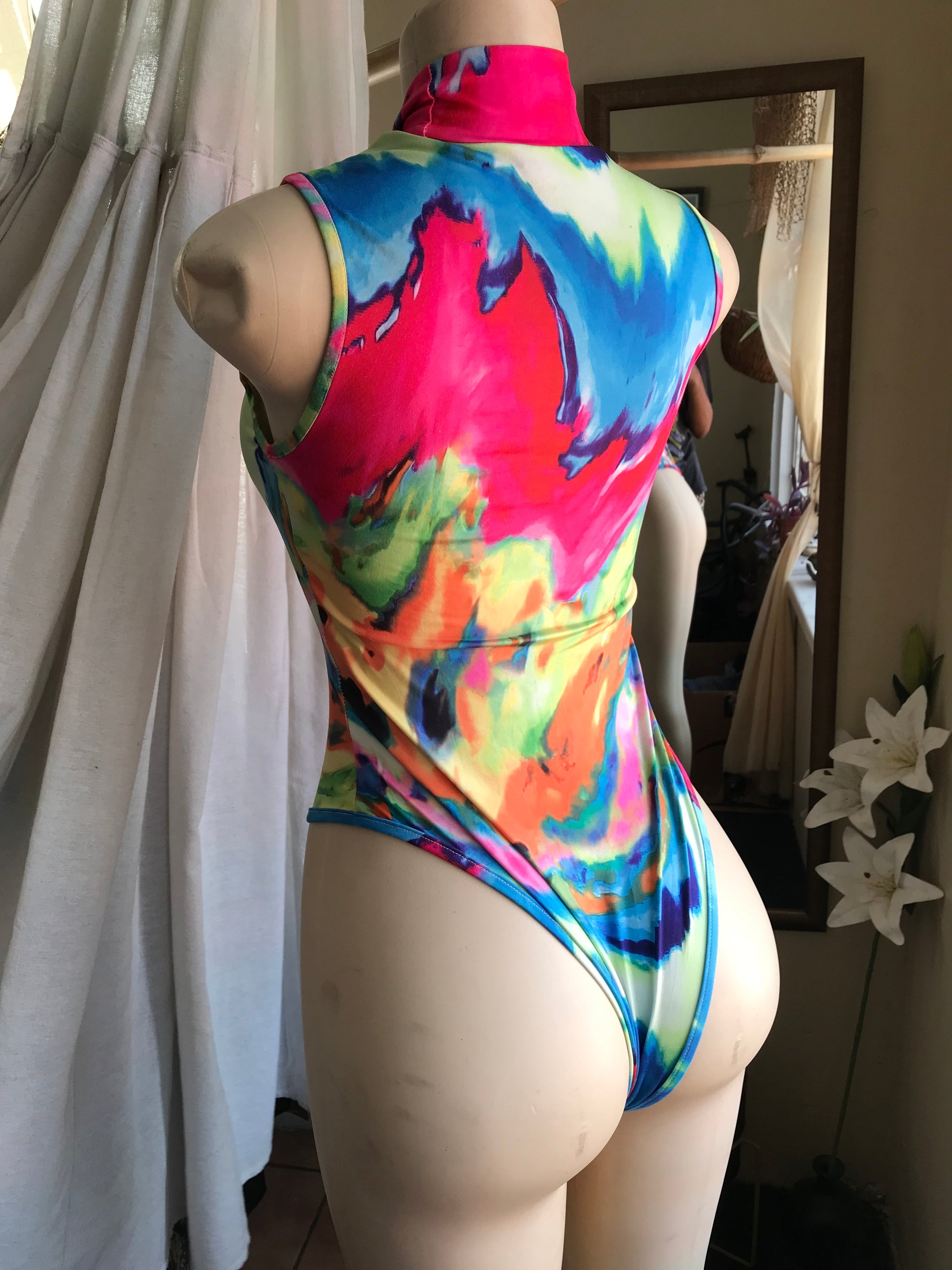 Rainbow tie dye Bodysuit … s