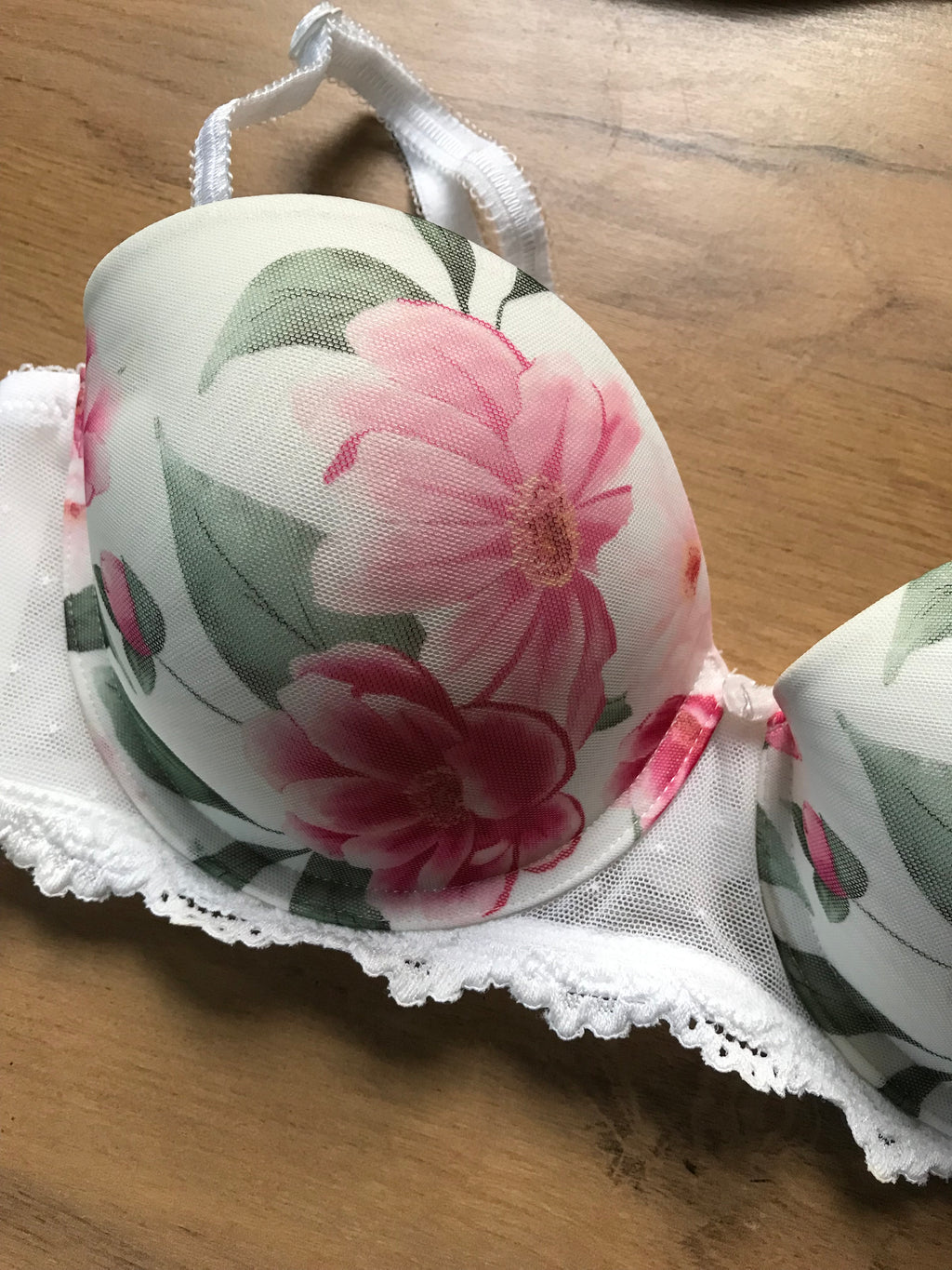 New 34B floral padded bras