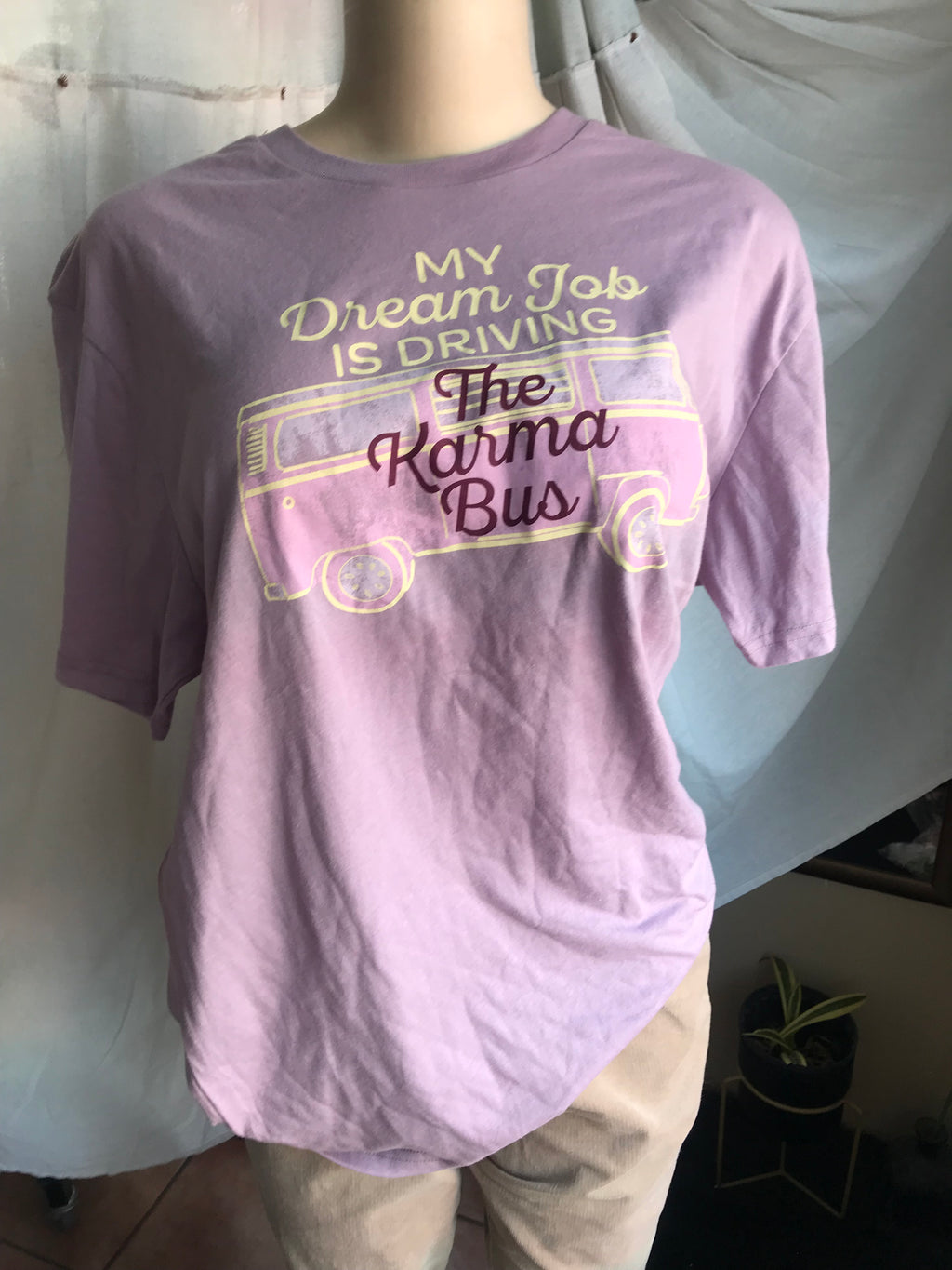 New Karma Bus Graphic Tee  ;;; L ...