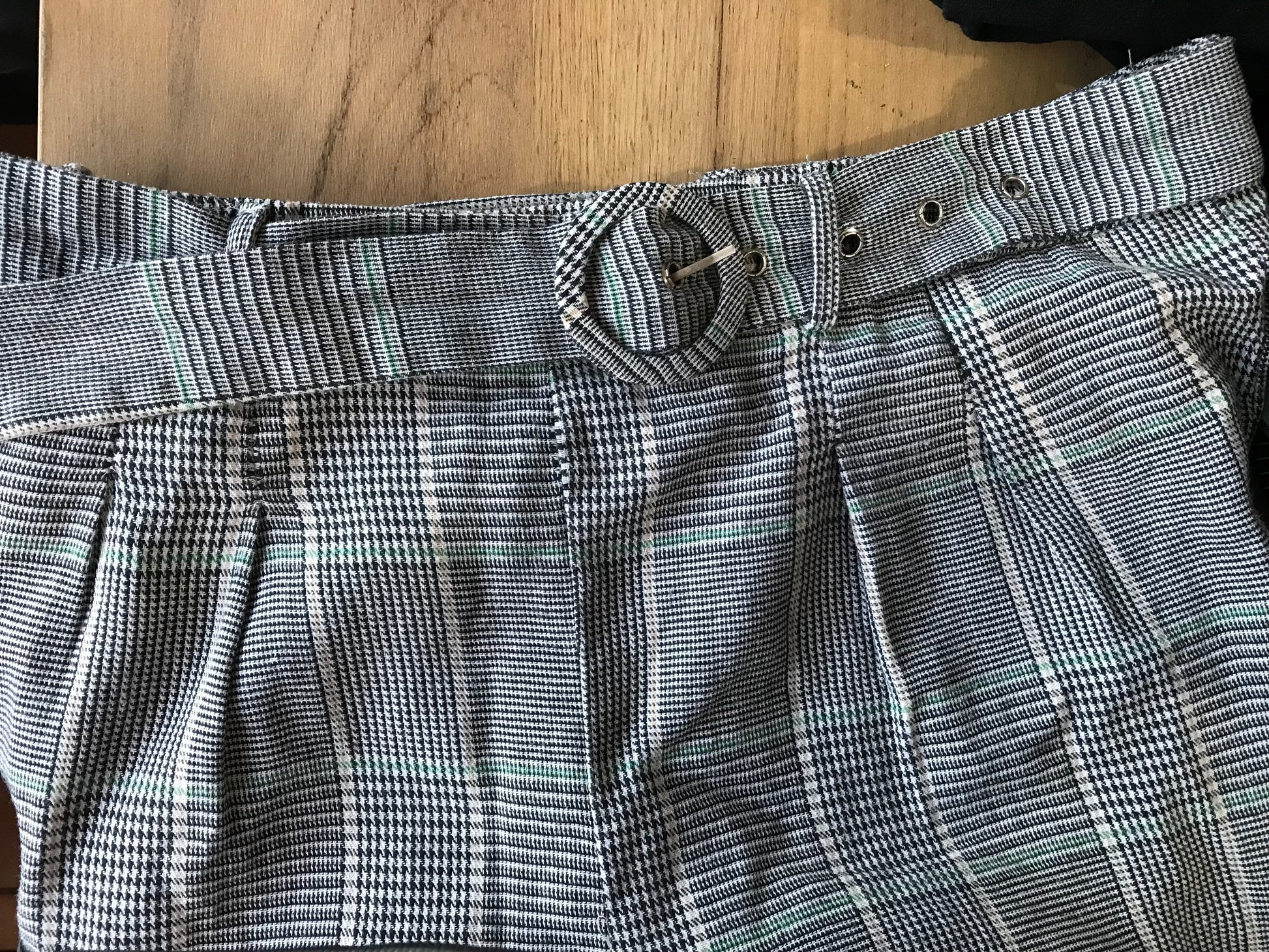 Houndstooth professional pants ::: L