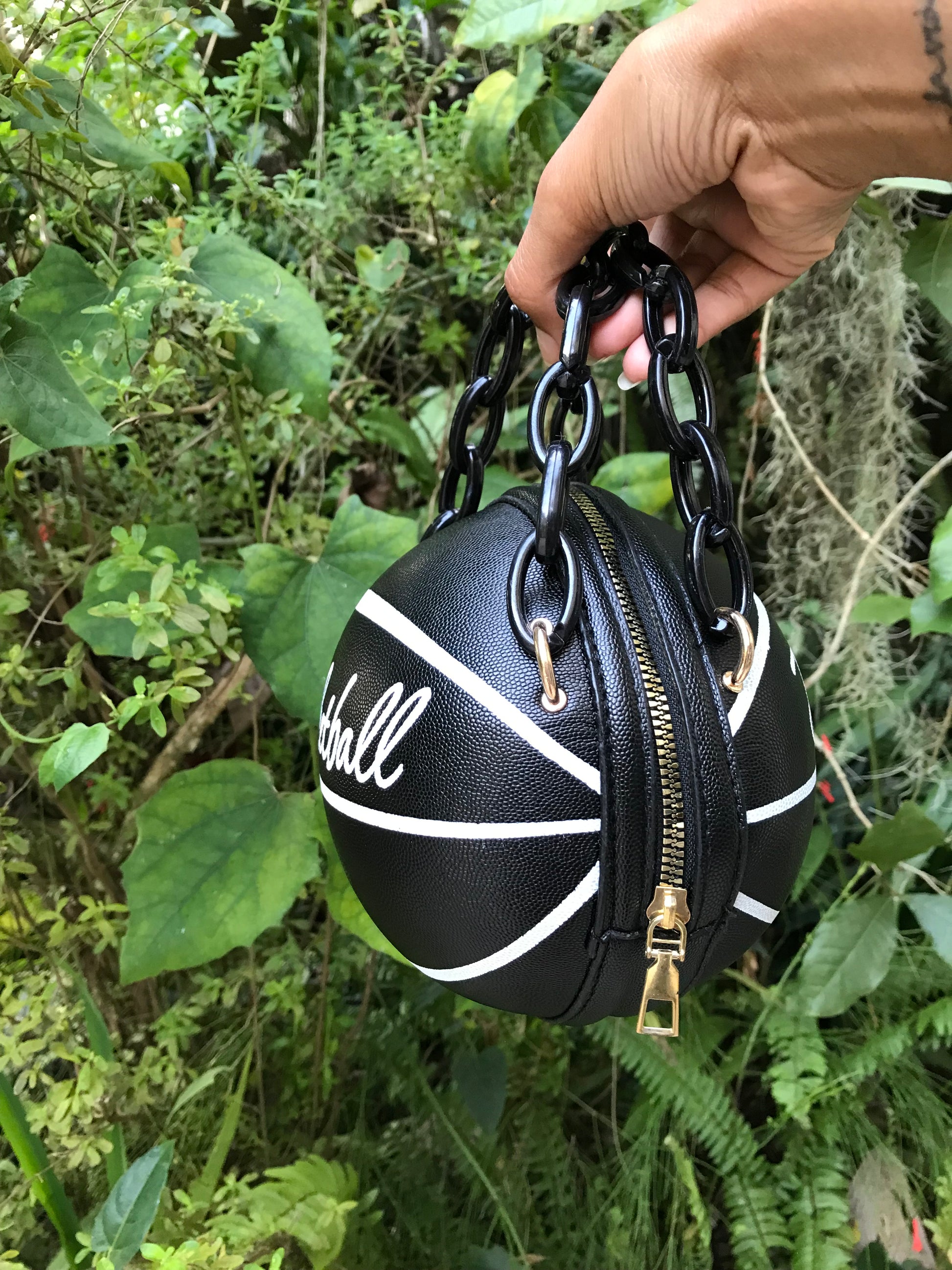New novelty basketball Black mini bag