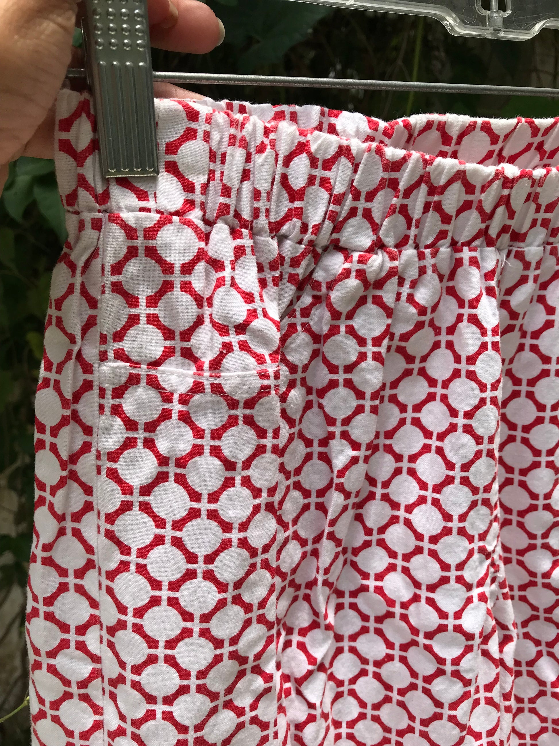 Red Print Professional Pants ::: XS/S