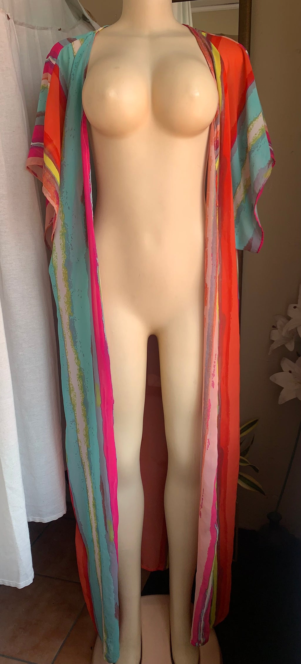 Multicoloured maxi mesh cover >>> size free
