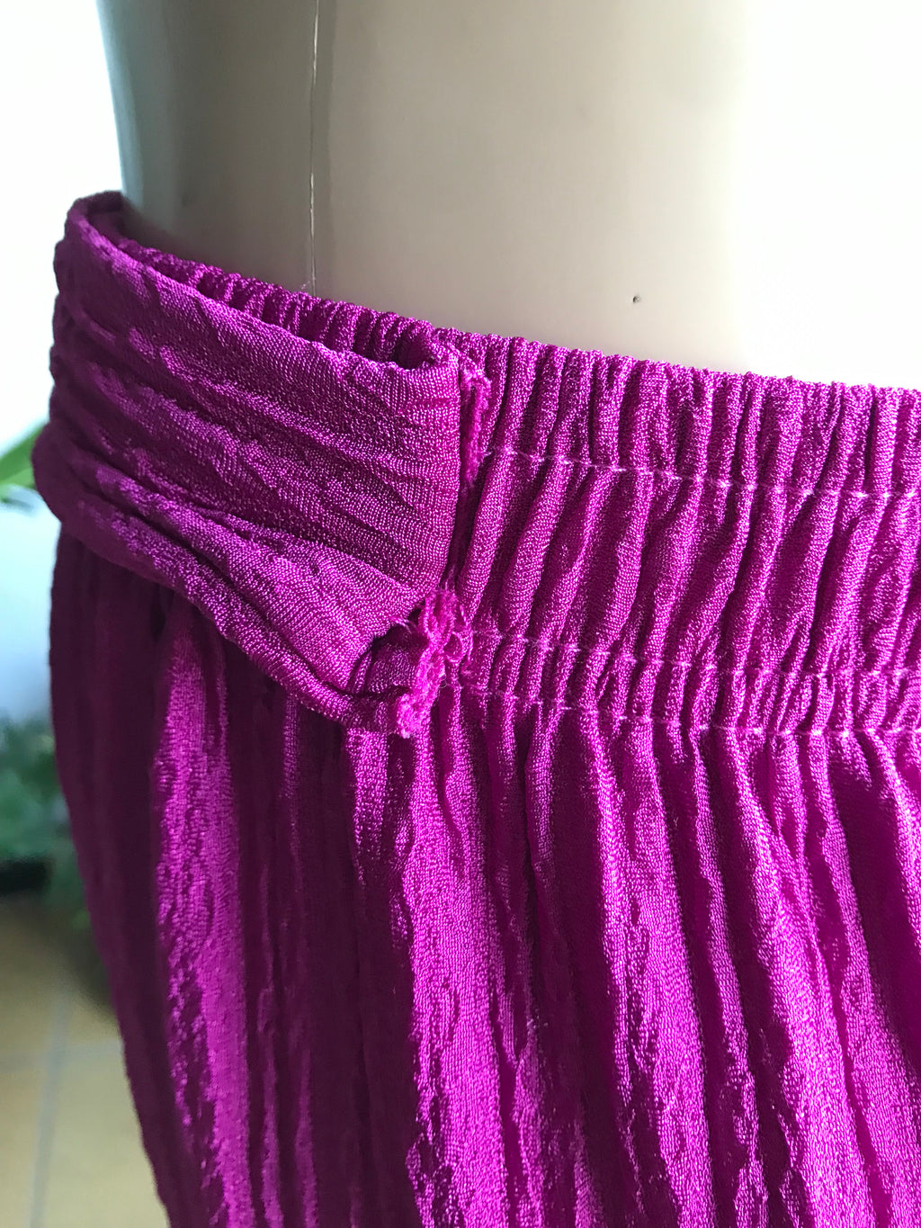 Magenta palazzo pant ::: 1 size (incl large, plus)