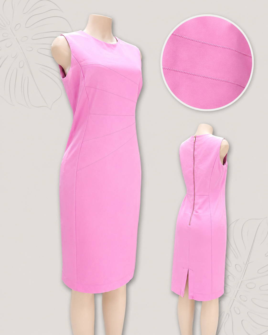 Calvin Klein pink professional dress . large