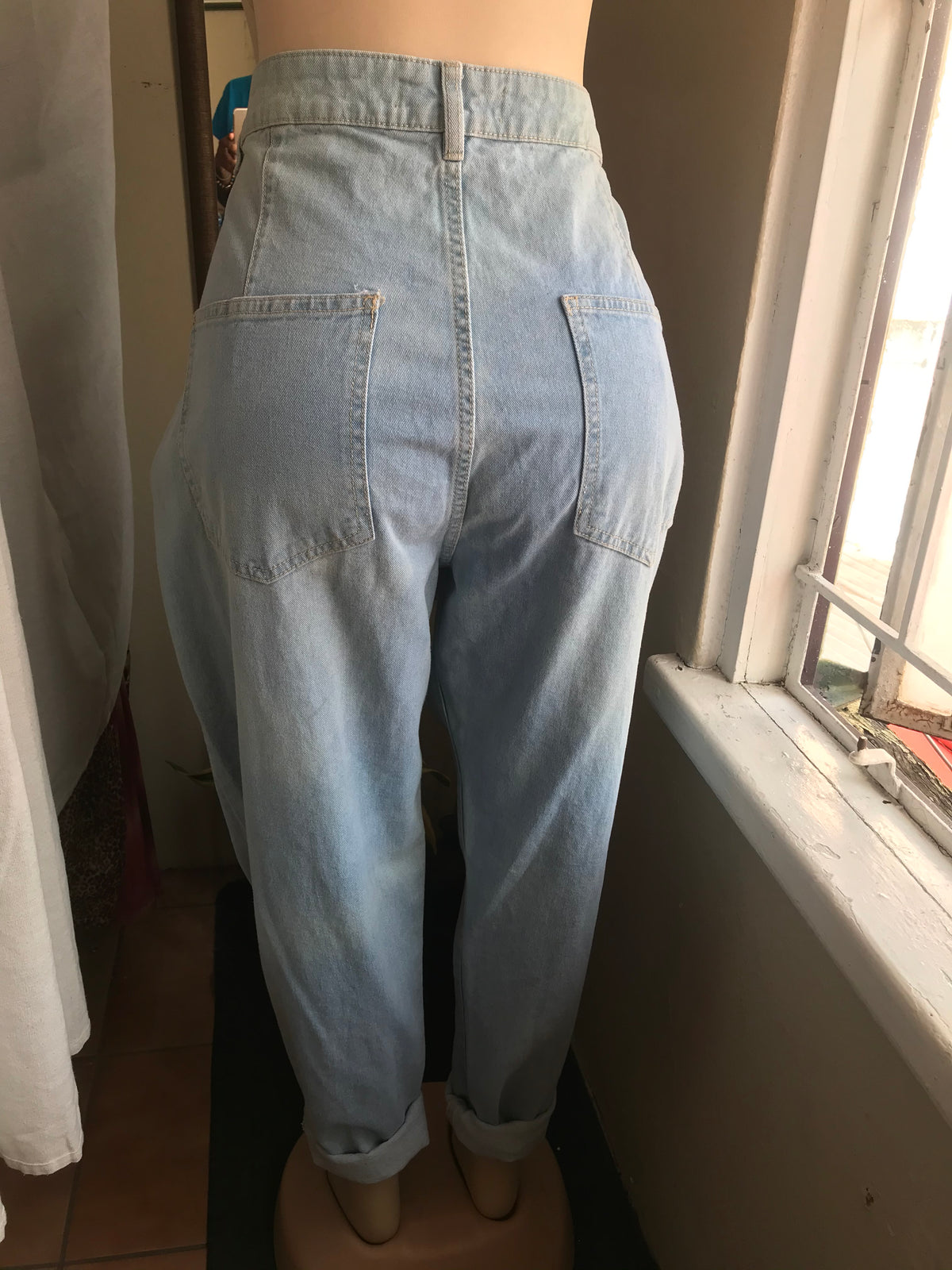 vintage Light wash mom jeans ::: Size 15 / w39 ^^^ (/xl) : 2x