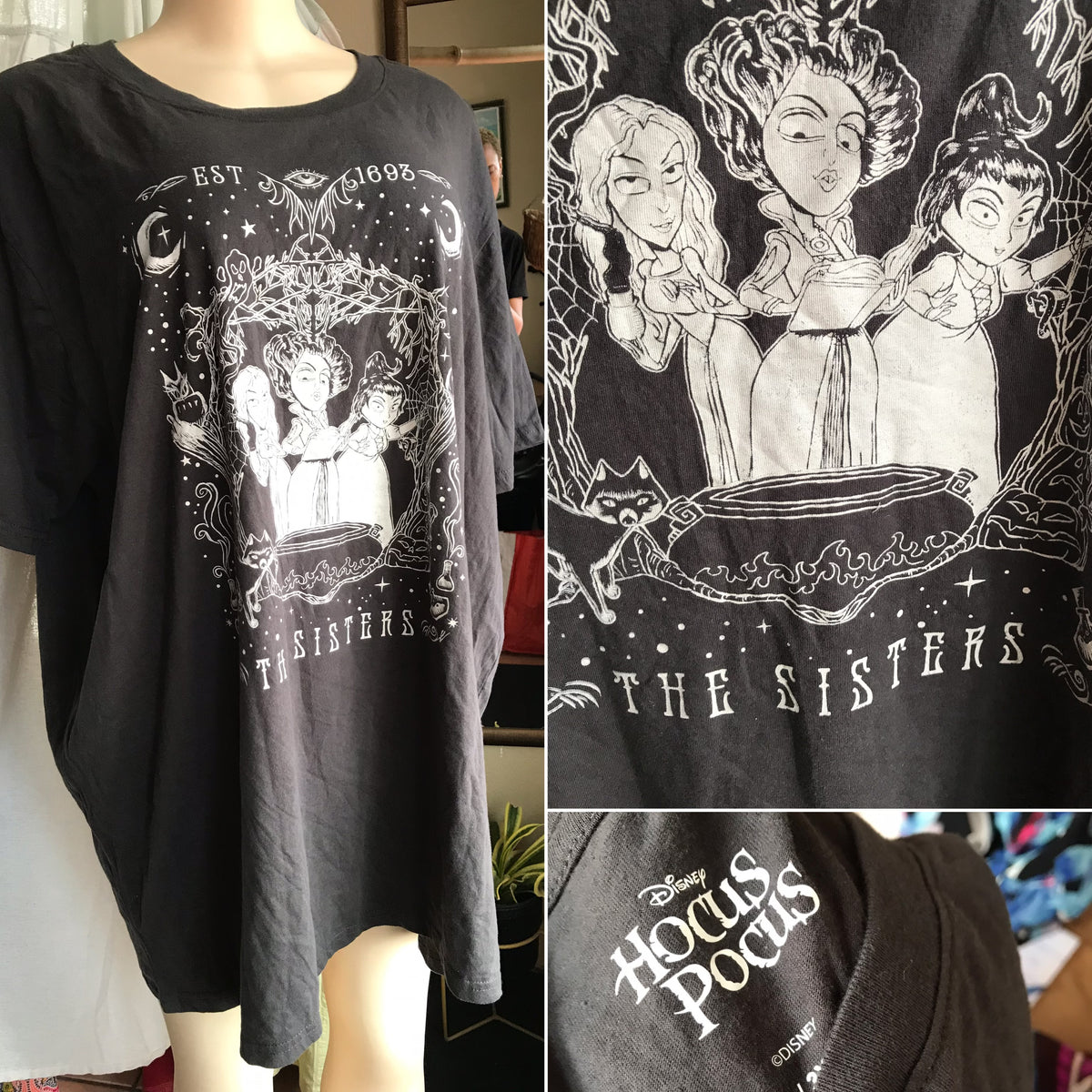 New Hocus Pocus Black Graphic Tee ;;; 3x ...