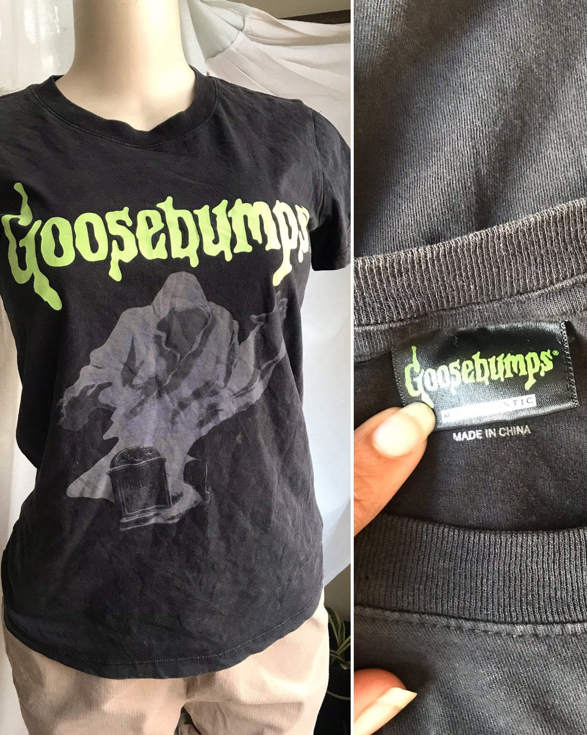 new Goosebumps black pop culture tee  ;;; M ...