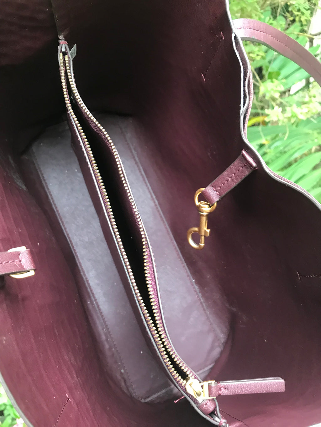 Tory Burch Perry Tote  crocodile-embossed *** Leather Bag