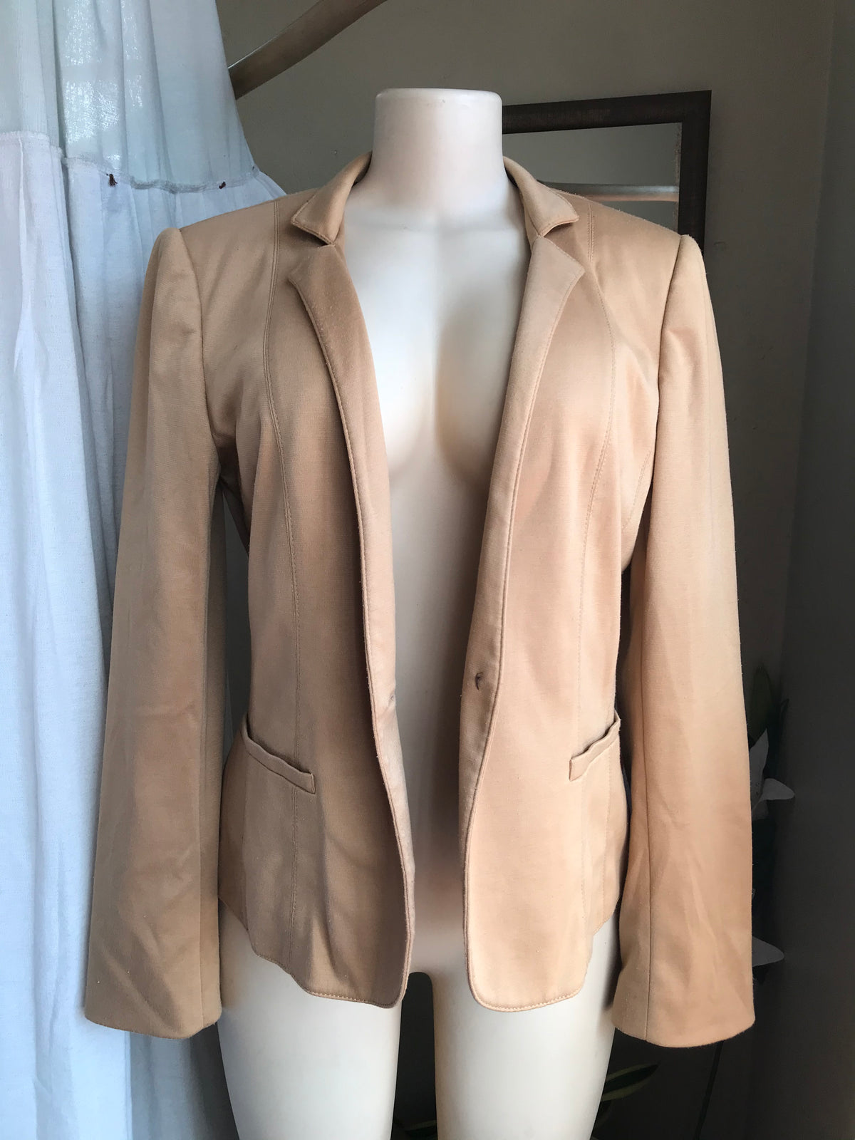 Tan Brown Blazer >>> M