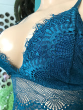 Load image into Gallery viewer, New Teal tank mesh lingerie lined . /XL &amp; 2xlll
