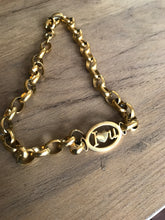 Load image into Gallery viewer, lllNew Gold thick link NECKLACE with positive charm *** Non tarnish
