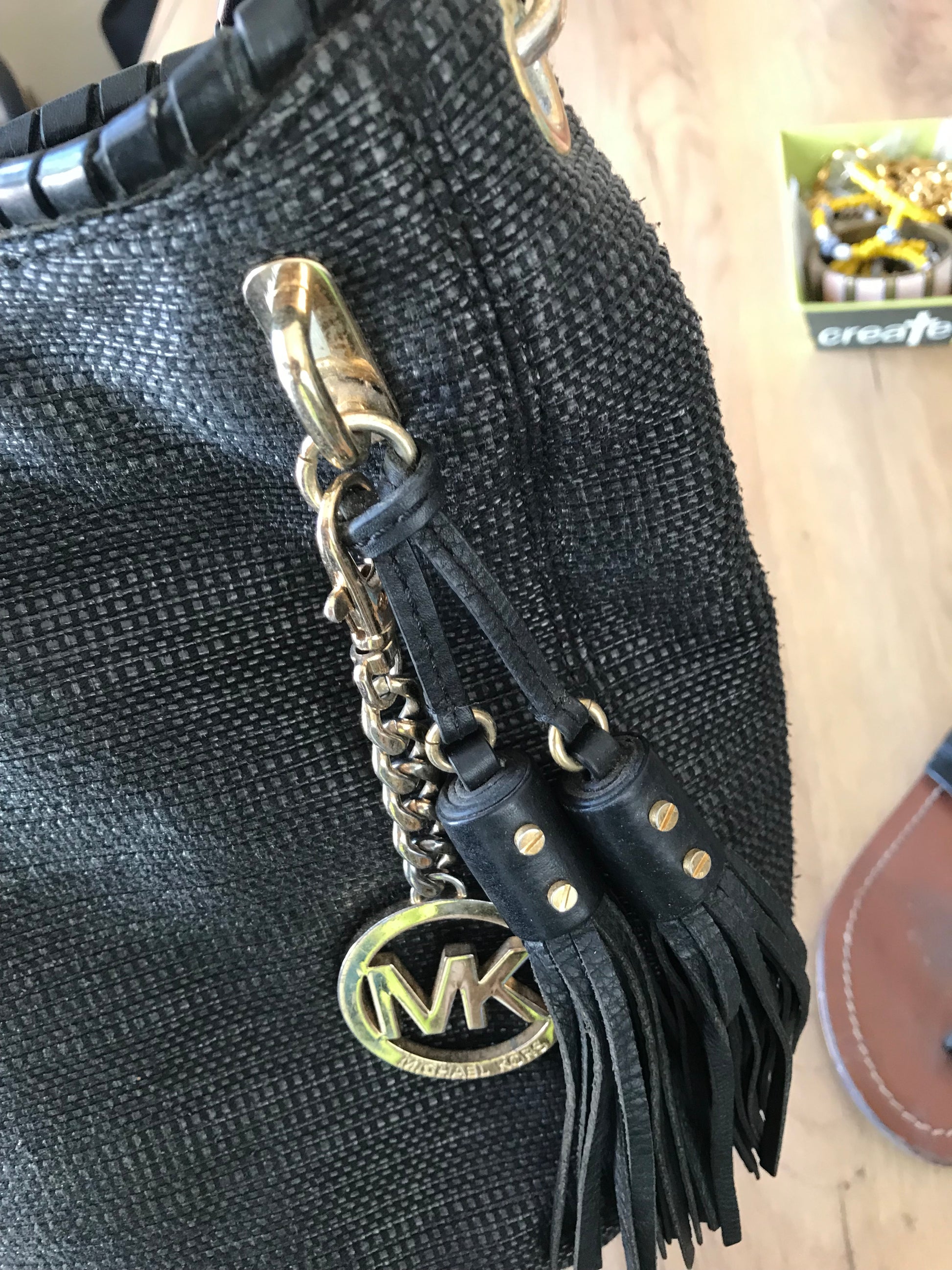 michael kors black handbag