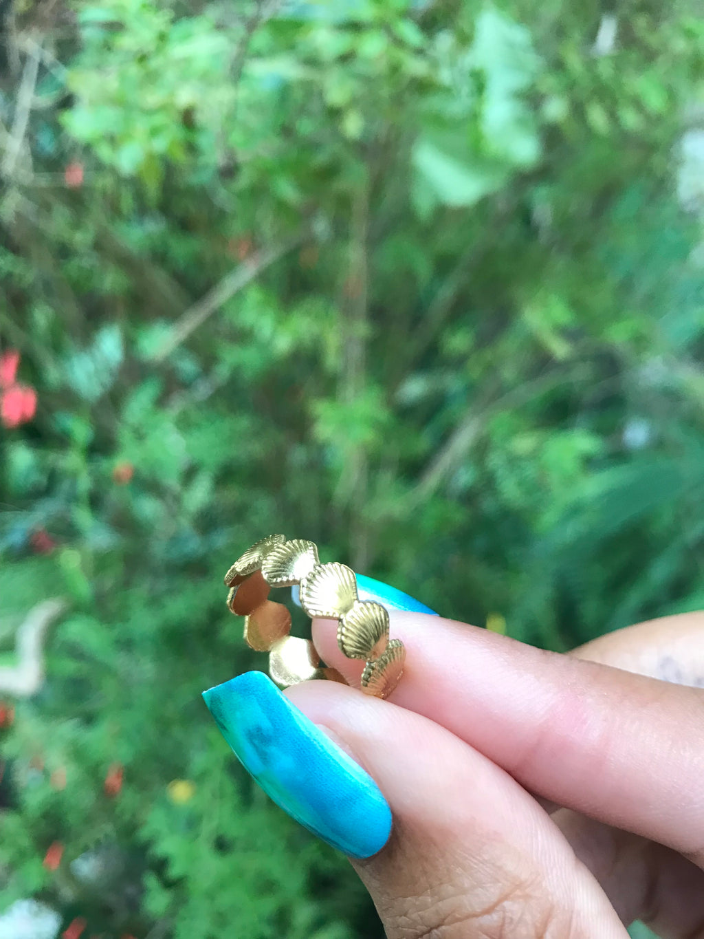New Beach Themed Rings Stainless Steel *** Gold