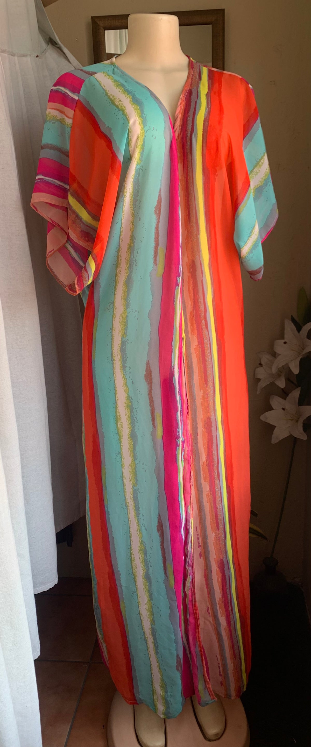 Multicoloured maxi mesh cover >>> size free