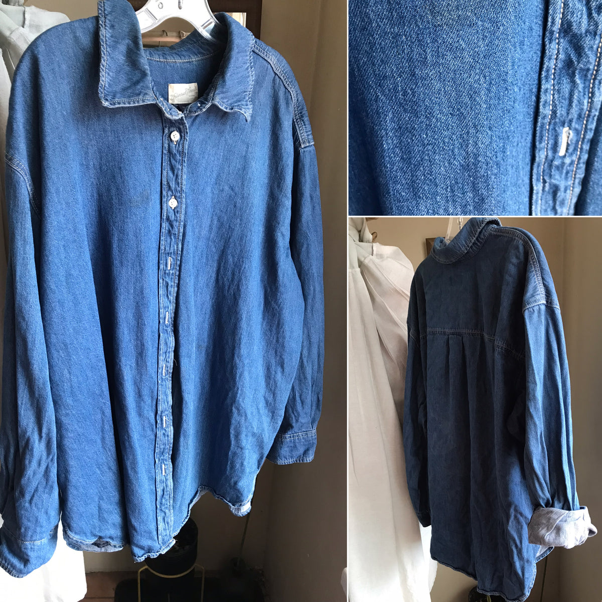 Blue denim shirt /xl