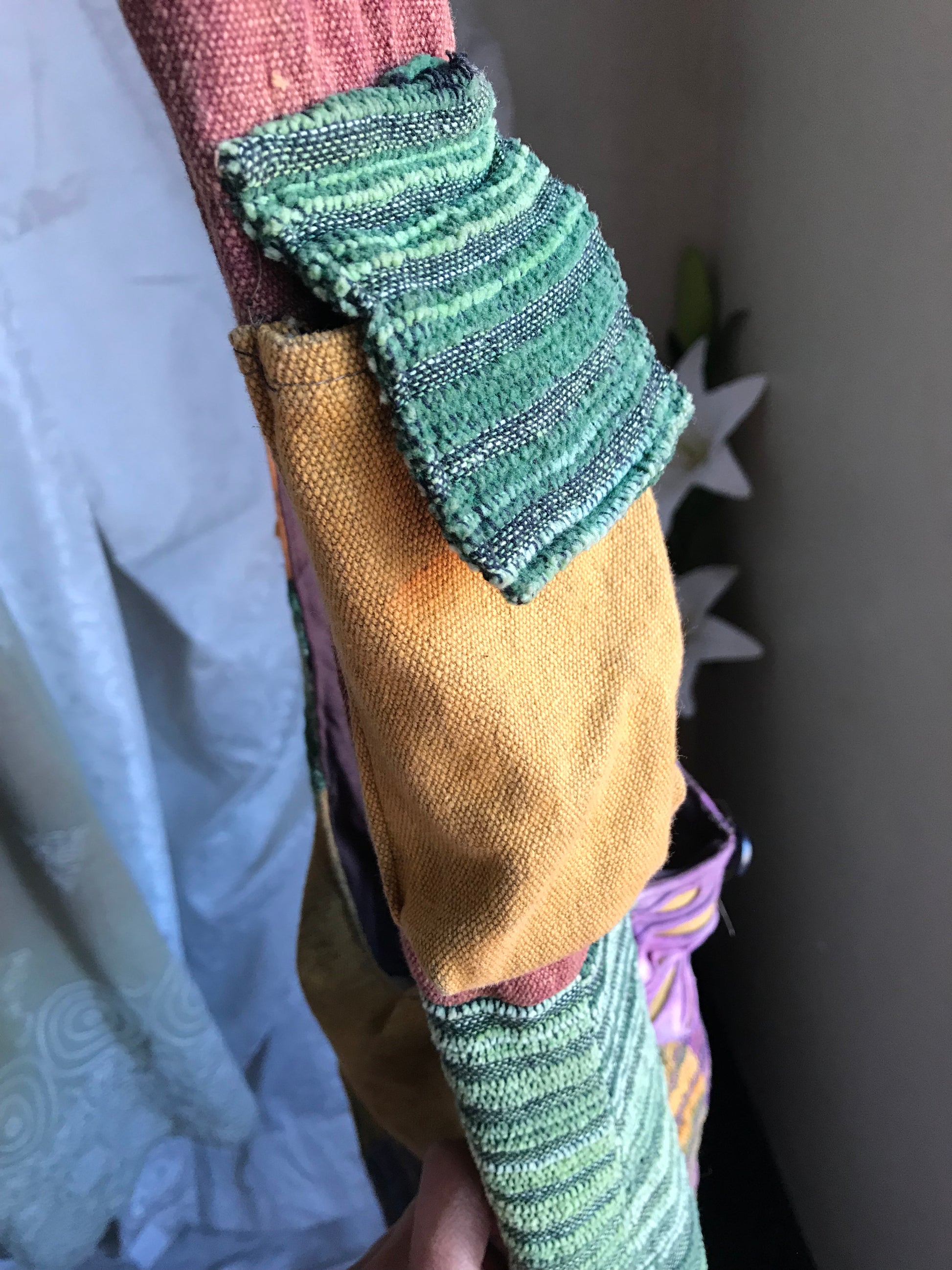 Classic Boho patchwork crossbody bag