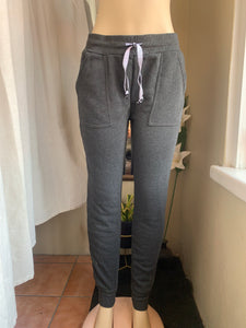 Charcoal gray soft & stretchy joggers ::: L