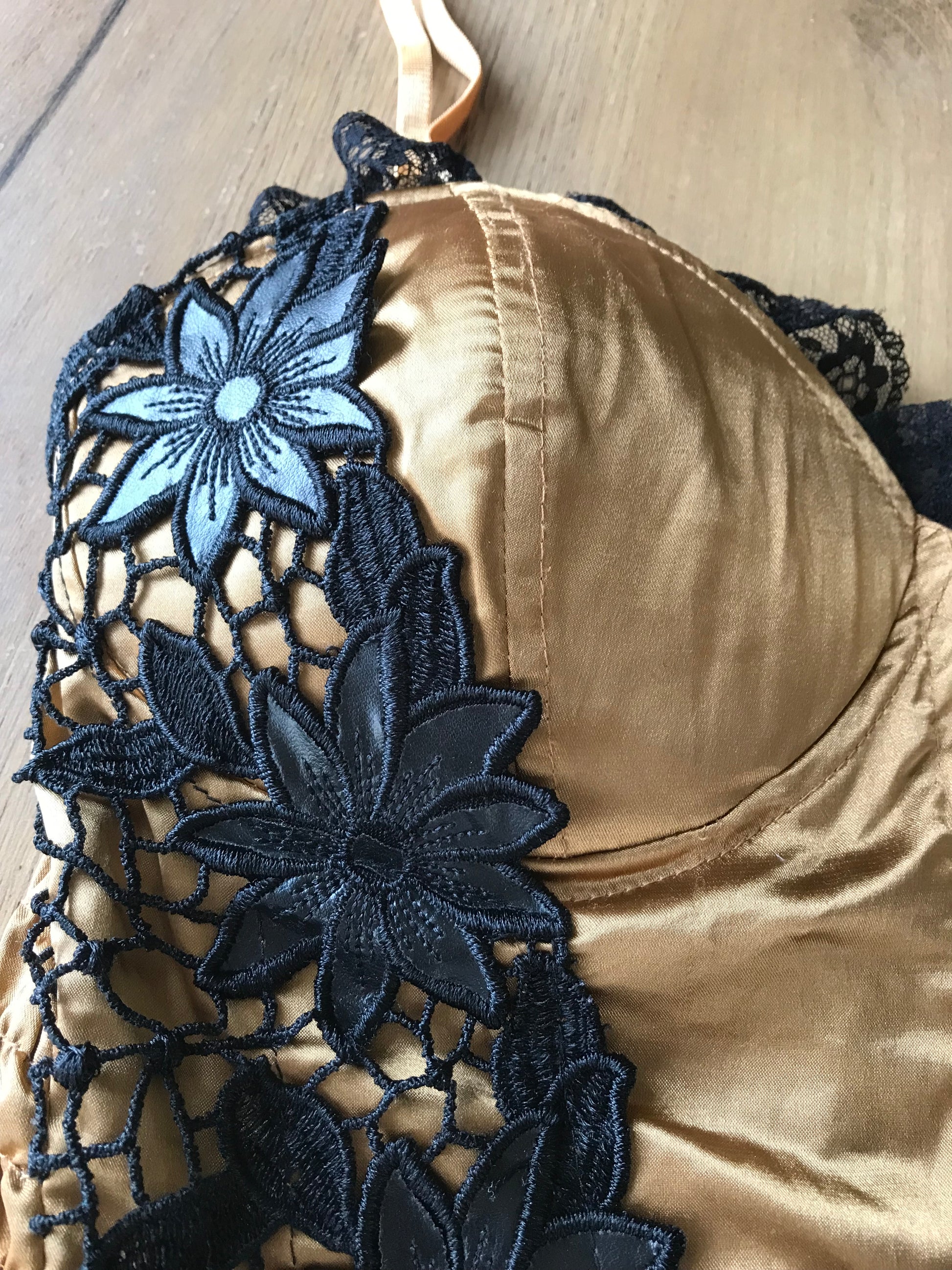 black and gold corset  ... m