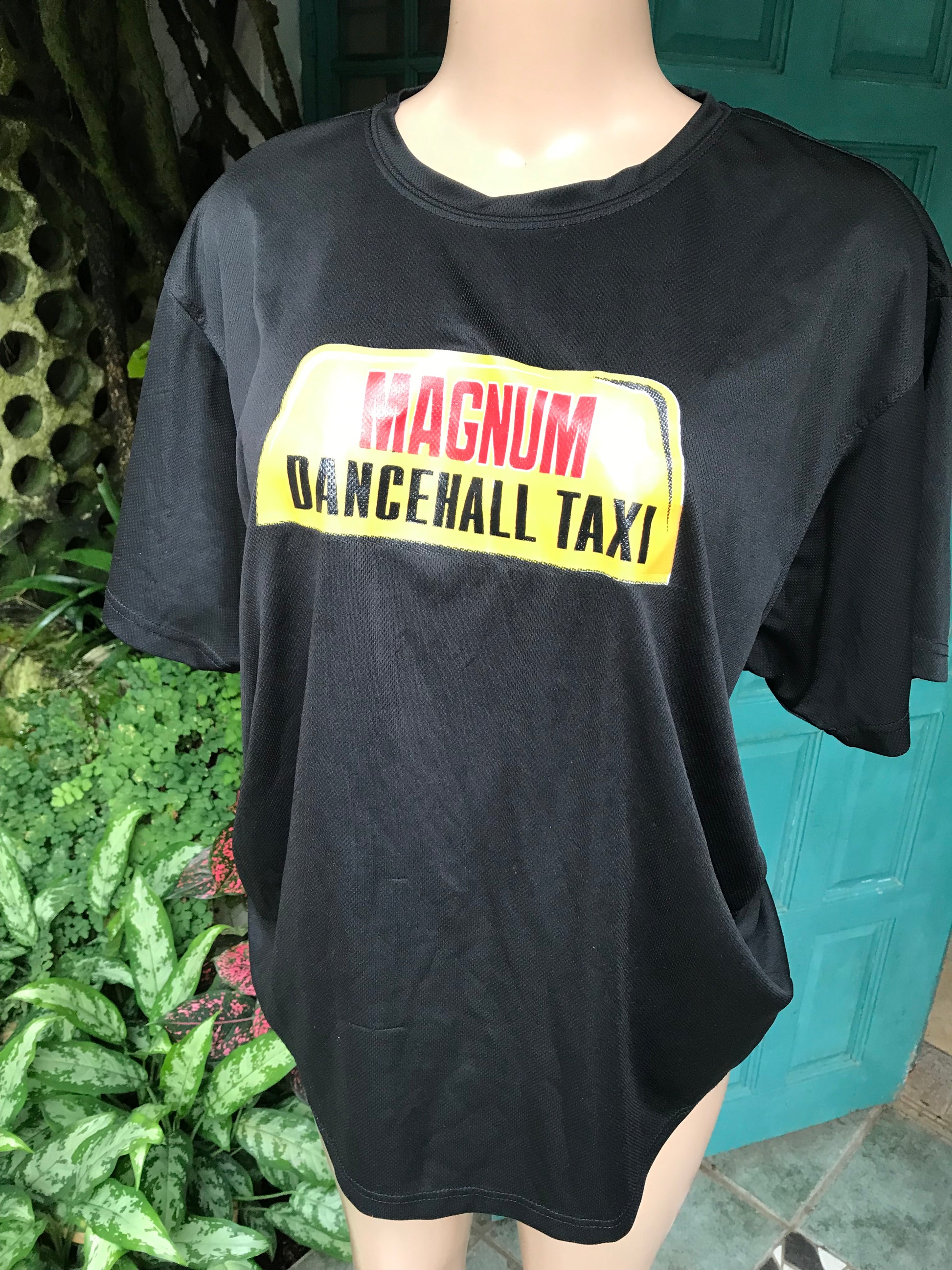 Magnum dancehall taxi mens black tee ... /XL ;;;