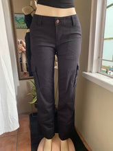 Load image into Gallery viewer, Dickies retro black cargo pants ::: s-m lll
