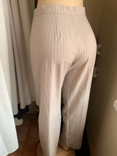 Load image into Gallery viewer, Pin stripe beige professional pants 1/2 of pants suit ::: M
