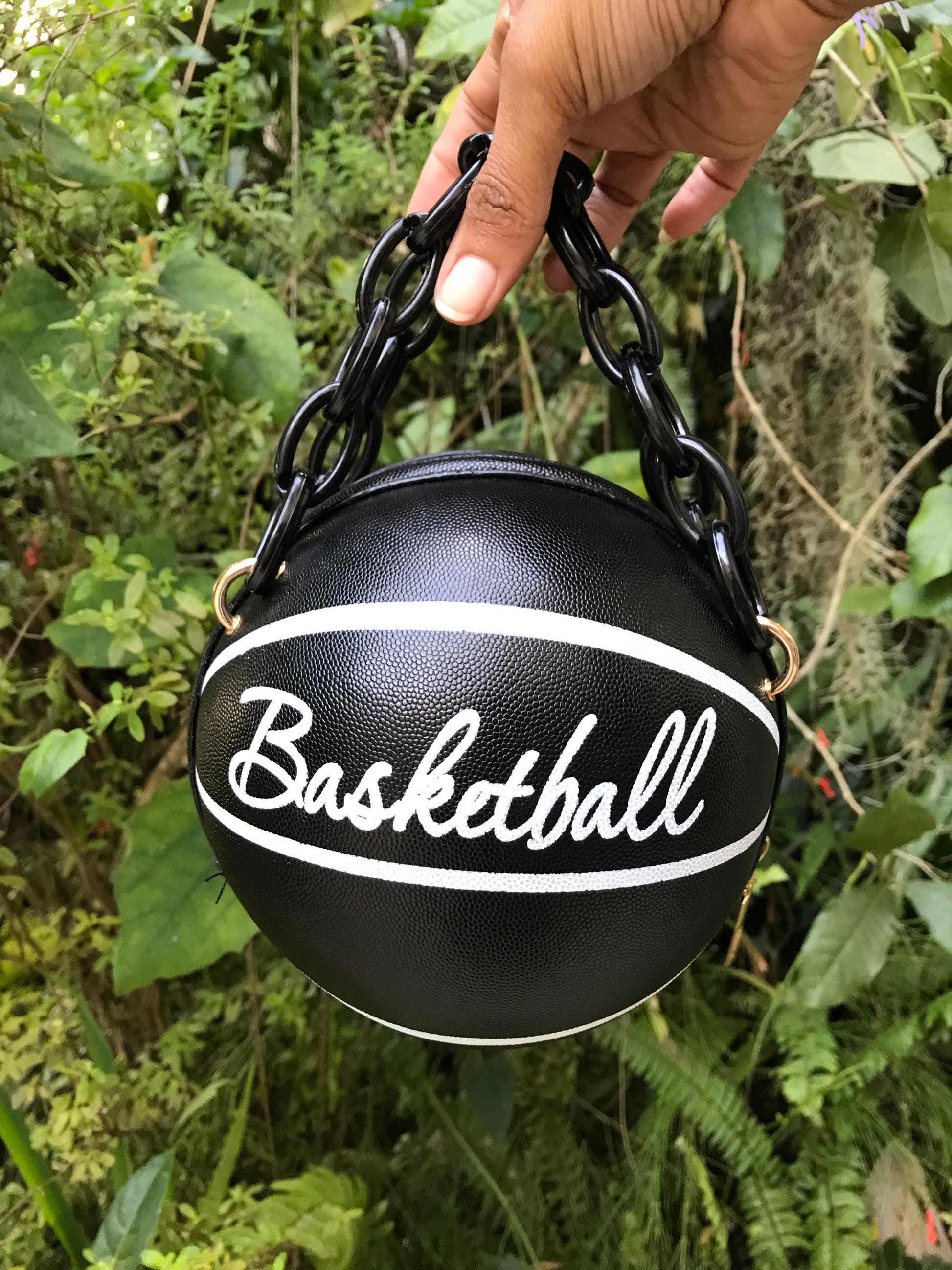 New novelty basketball Black mini bag