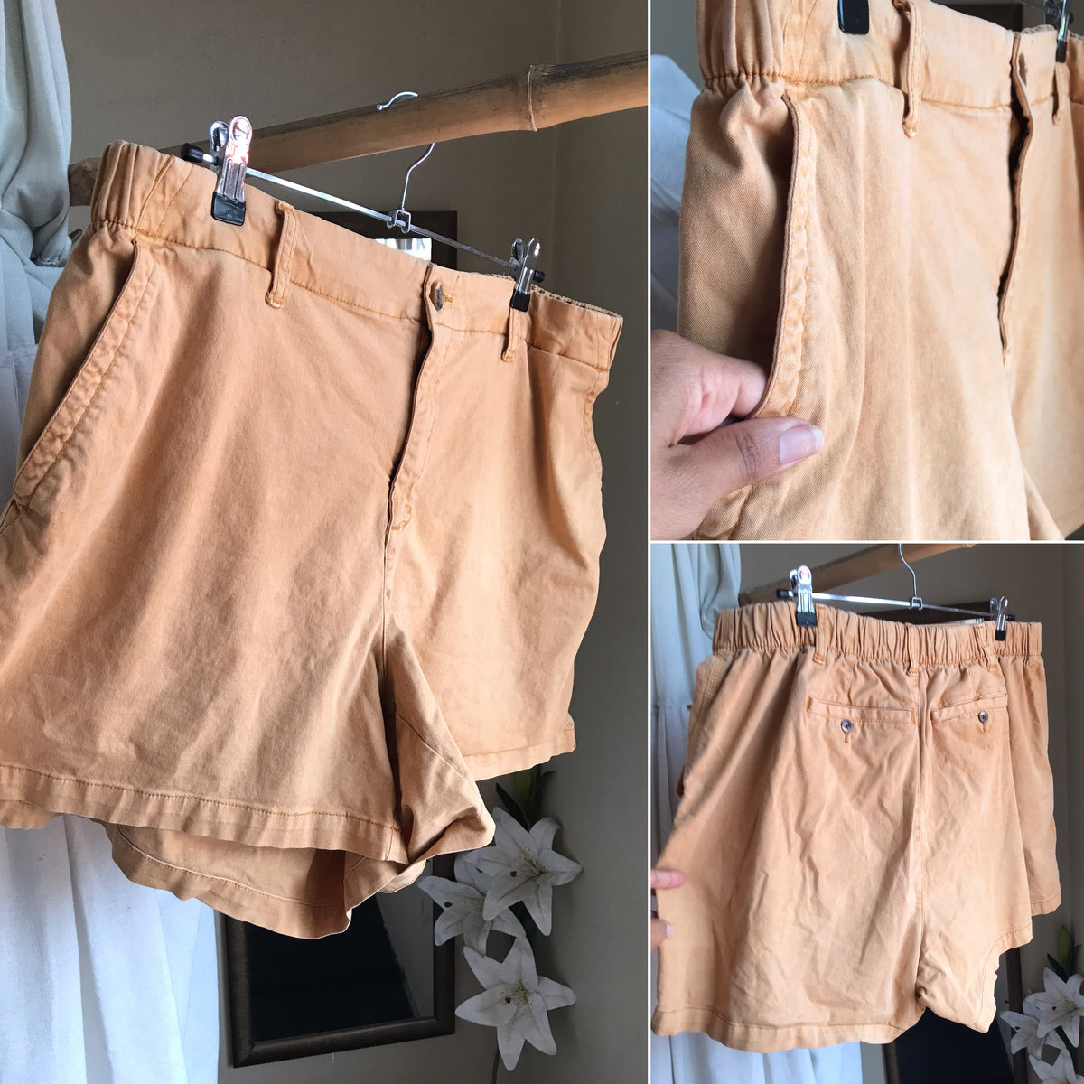 Mustard shorts /XL :2X
