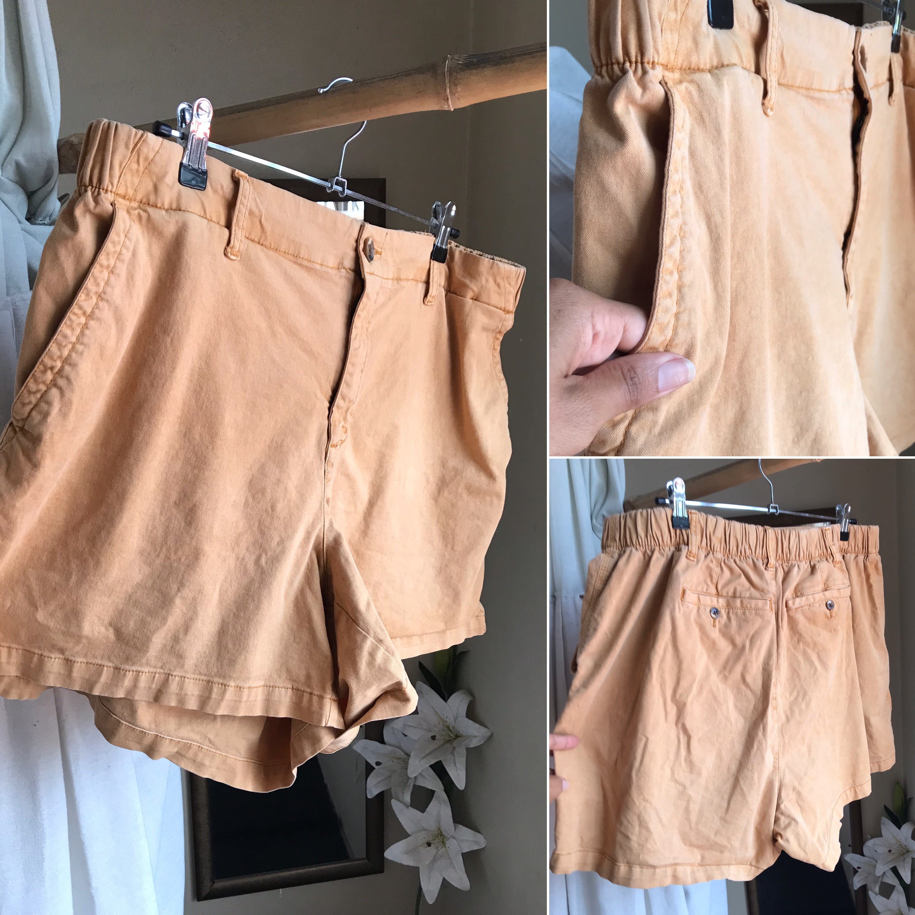 Mustard shorts /XL :2X