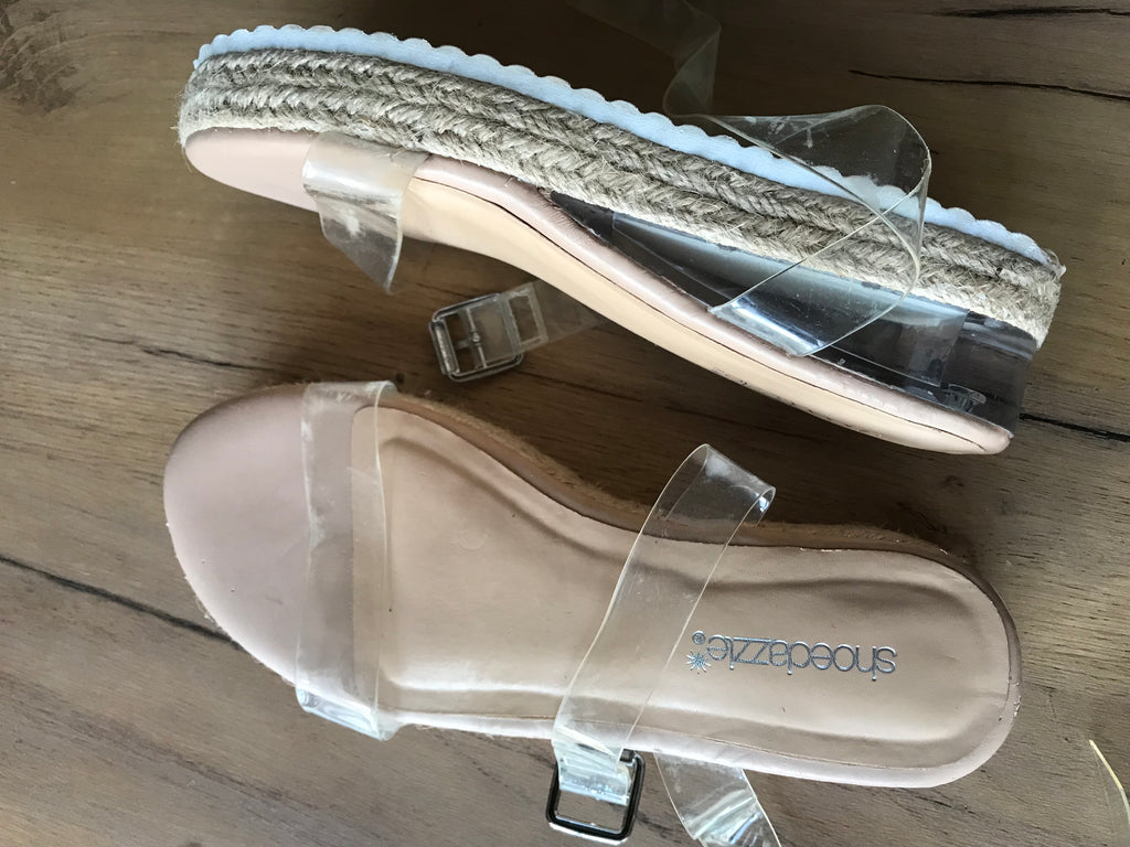Platform wedge crystal heals /// 7.5